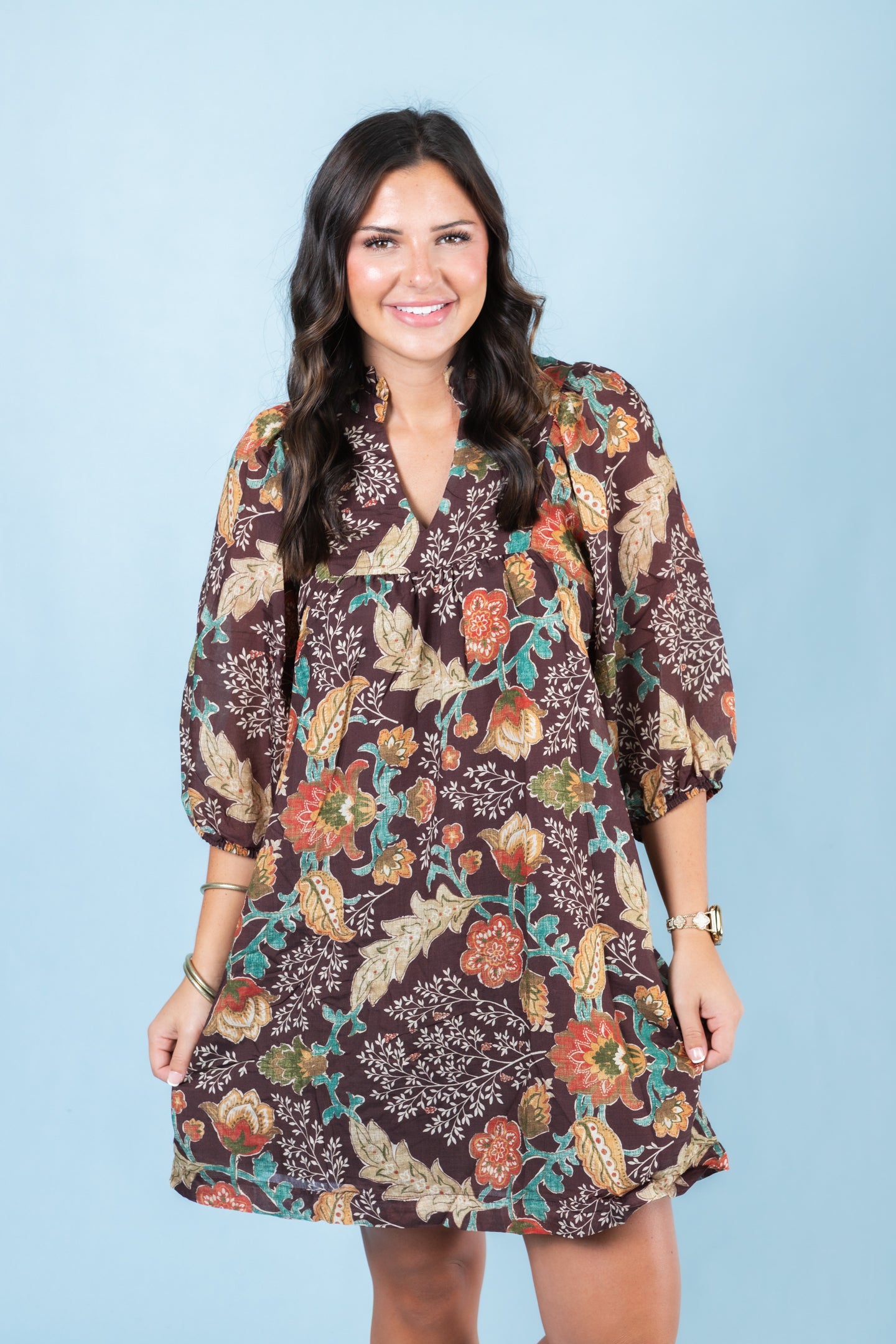 The Whispering Floral Dress