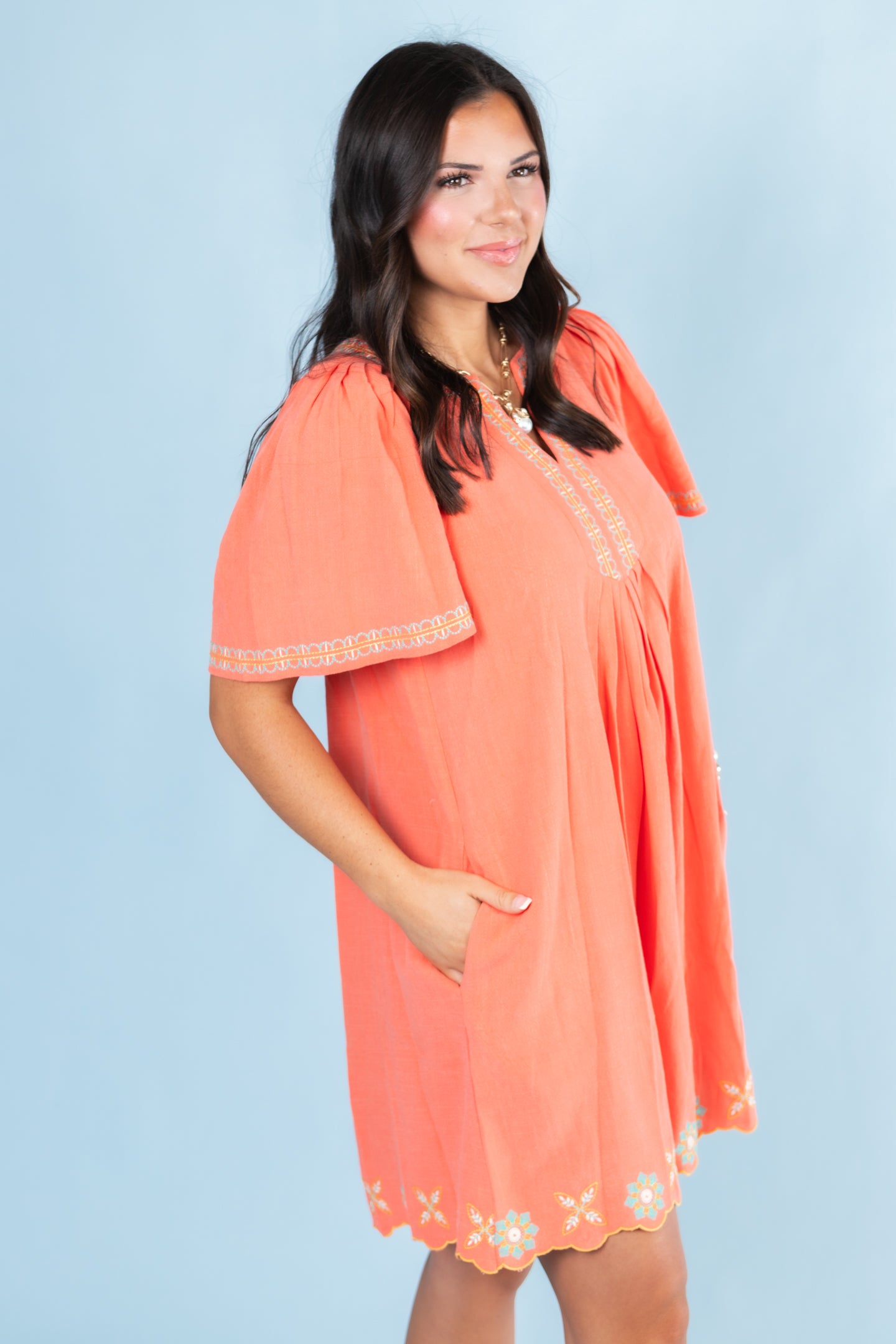 The Rayon Mini Dress