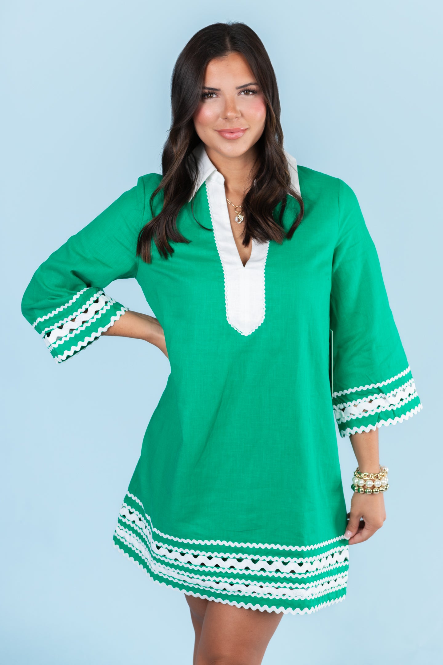 English Factory | The Ric Rac Tunic Mini