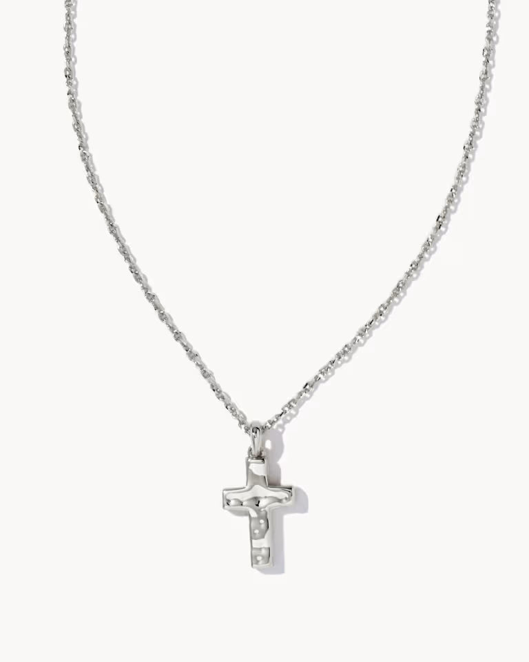 Kendra Scott | Cross Pendant Necklace in Silver