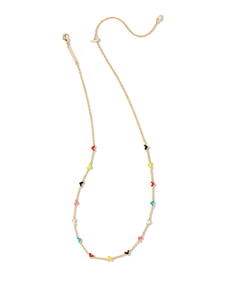 Kendra Scott | Haven Heart Gold Strand Necklace