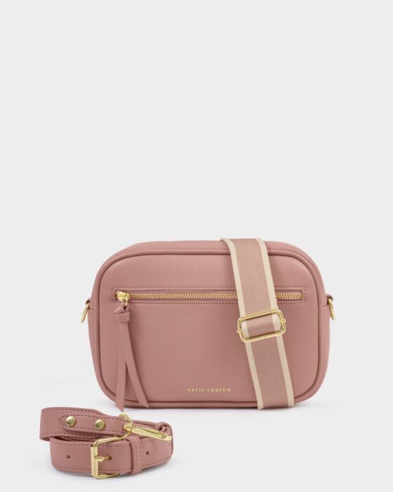 Katie Loxton | Hallie Crossbody Bag - Pink Heather