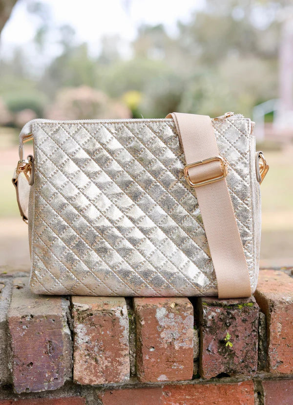 Caroline Hill | Ariana Crossbody - Champagne Pop
