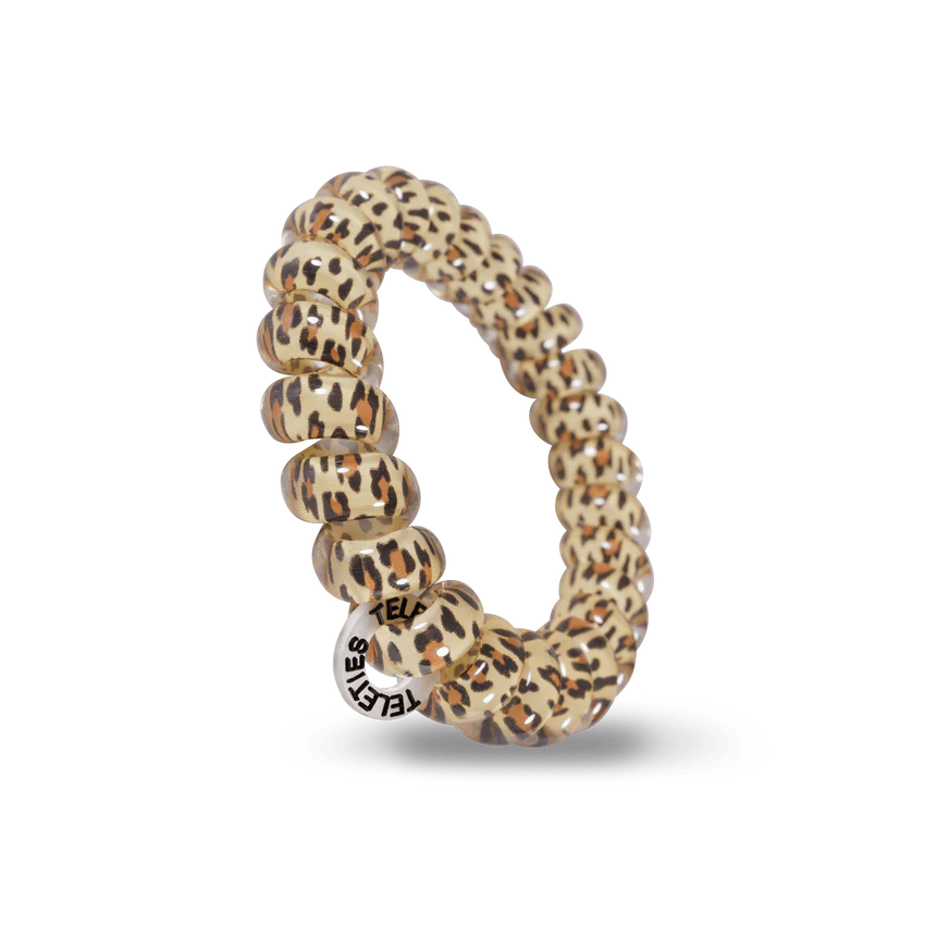 Teleties | Leopard - Large Spiral Hair Ties