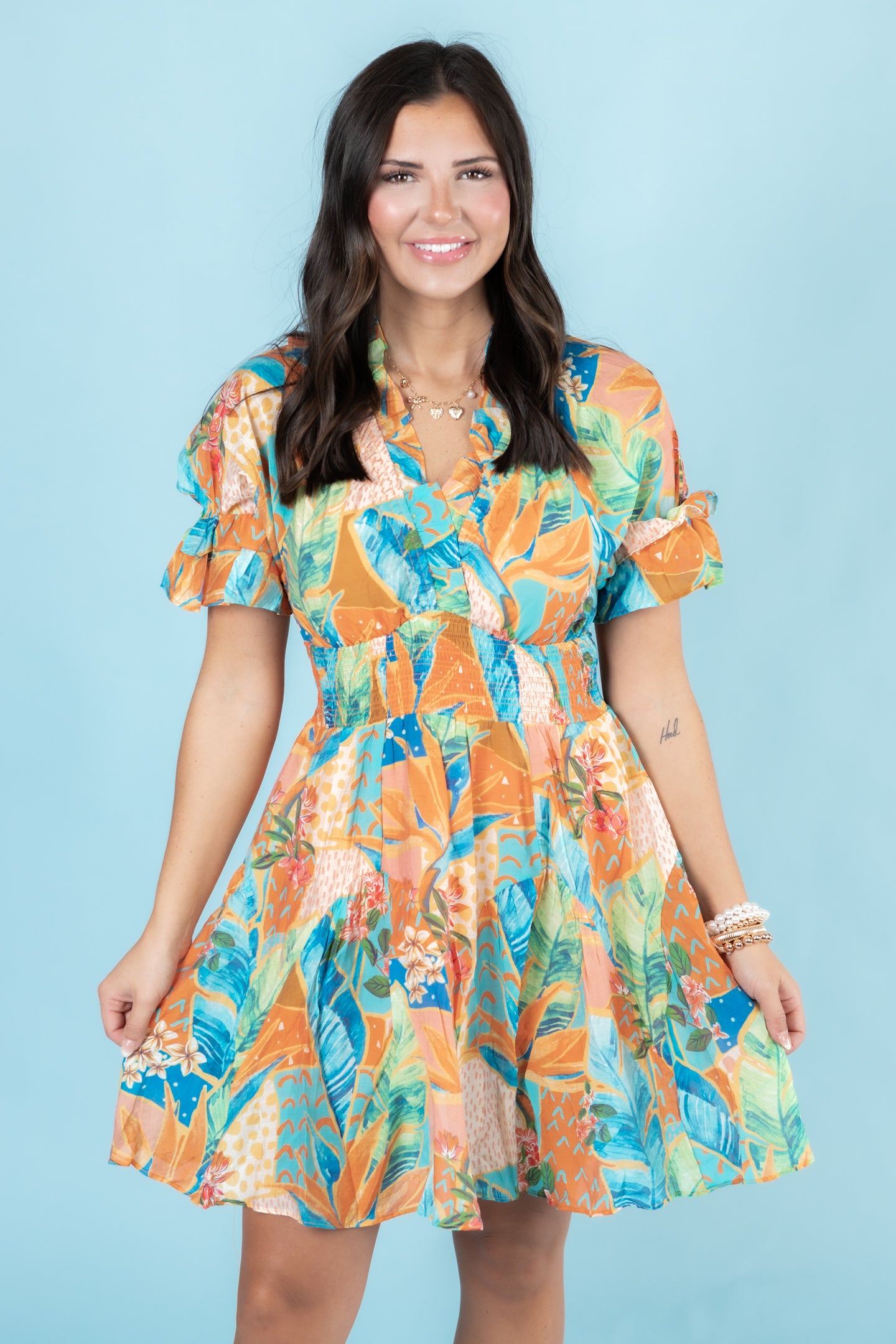 The Twist and Shout Mini Dress