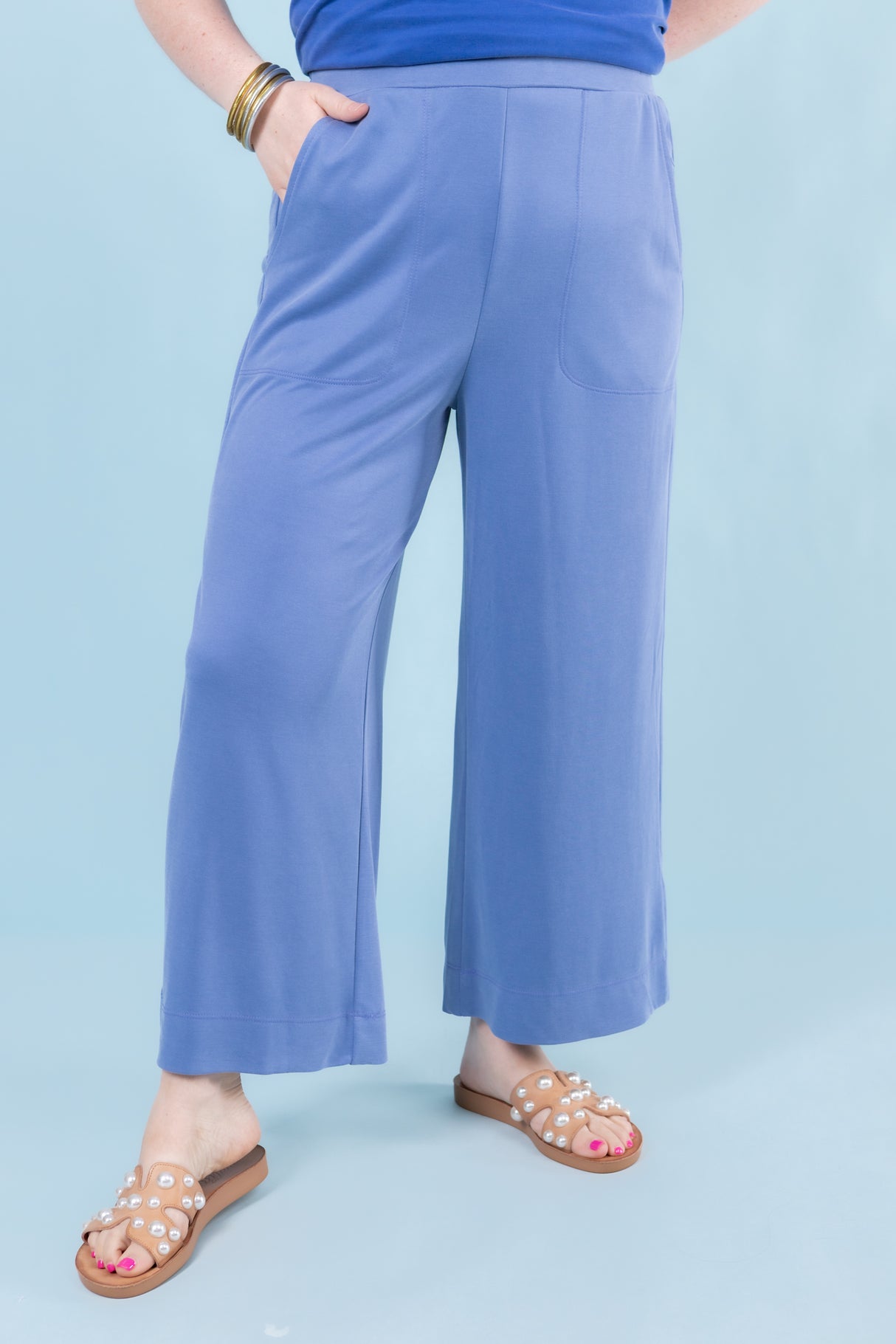 The Living Life Wide Leg Pant
