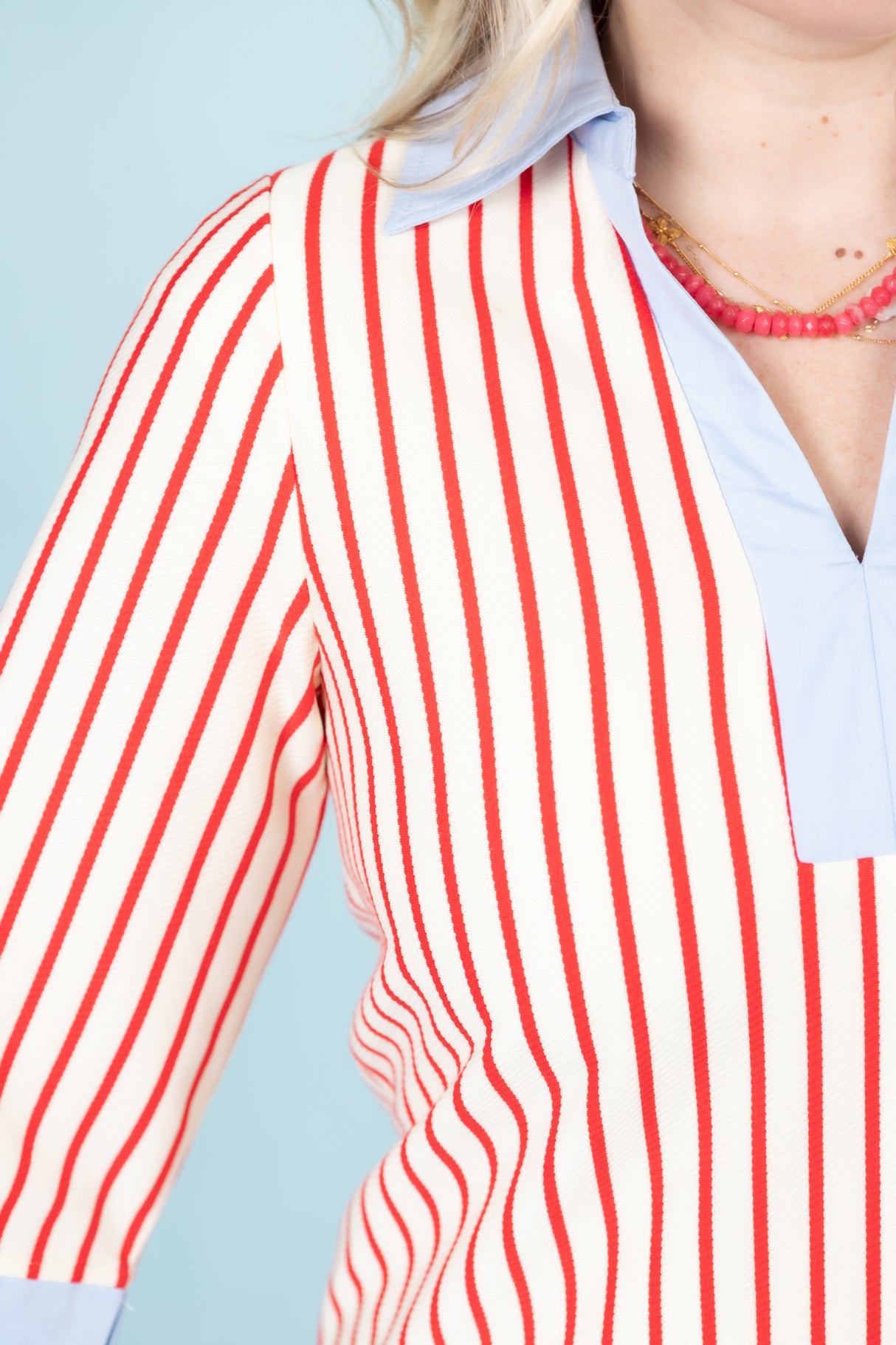 The Candy Stripe Mini Dress