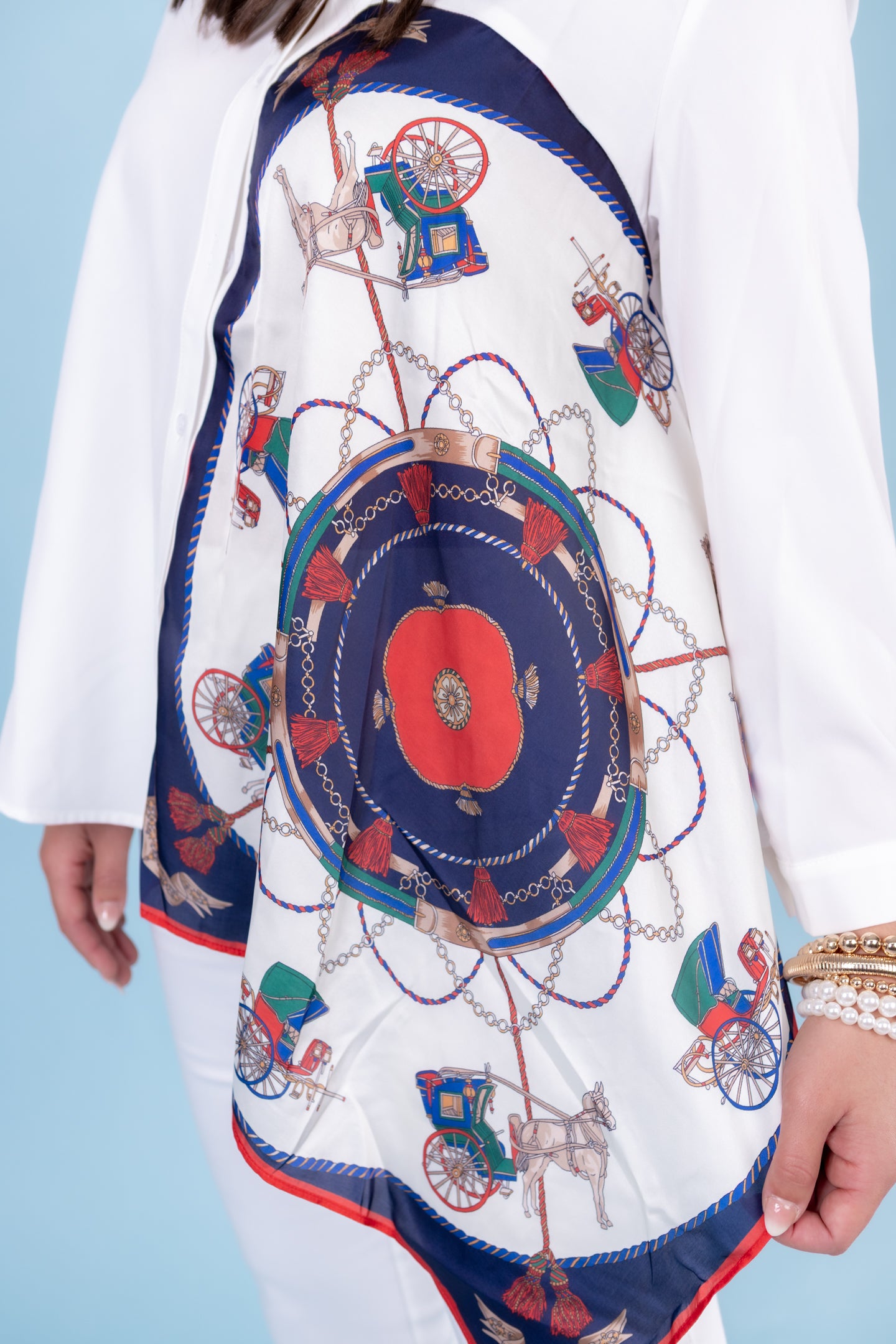 Joh Apparel | Jess Asymmetric Print Top