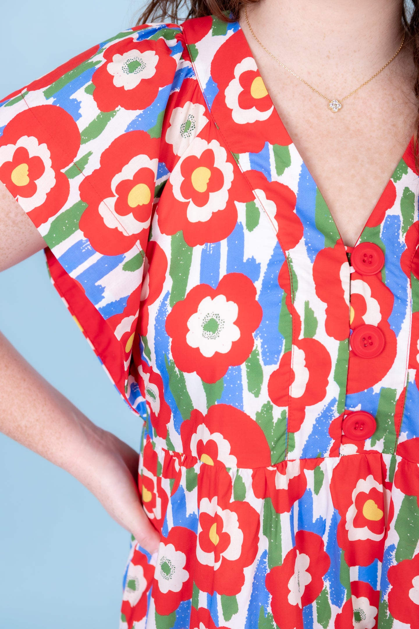 The Roses Midi Dress