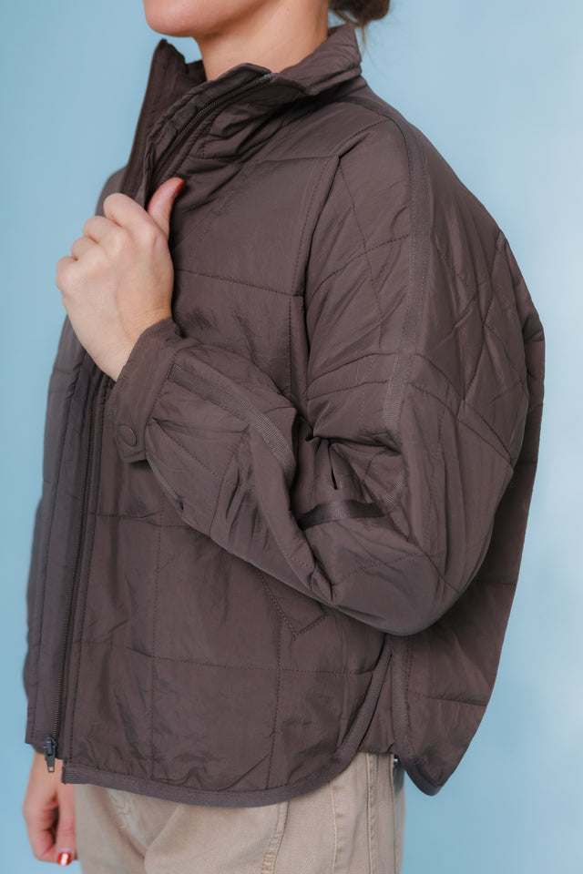 Smoky Ridge Quilted Puffer Jacket