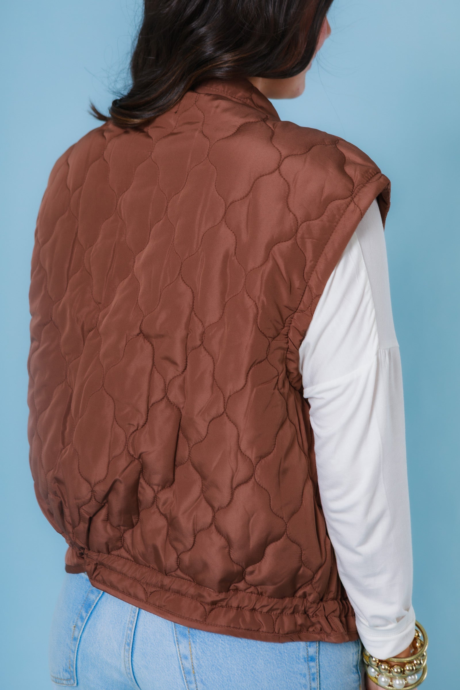 The Detail Quilted Puffer Vest