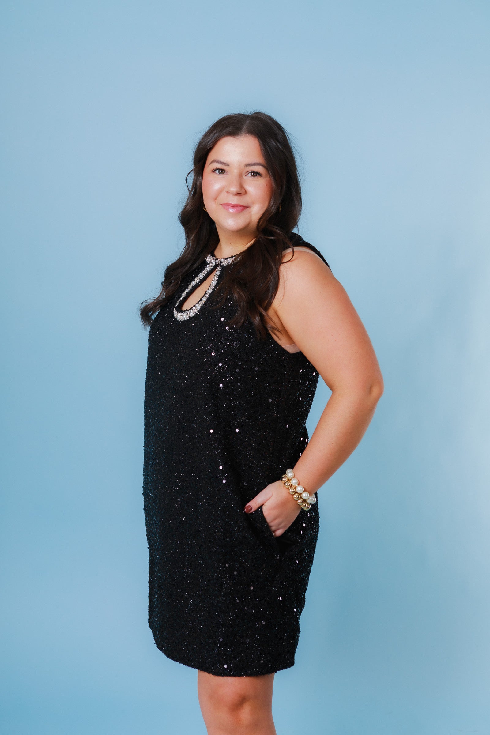 The Elegant Sparkle Dress