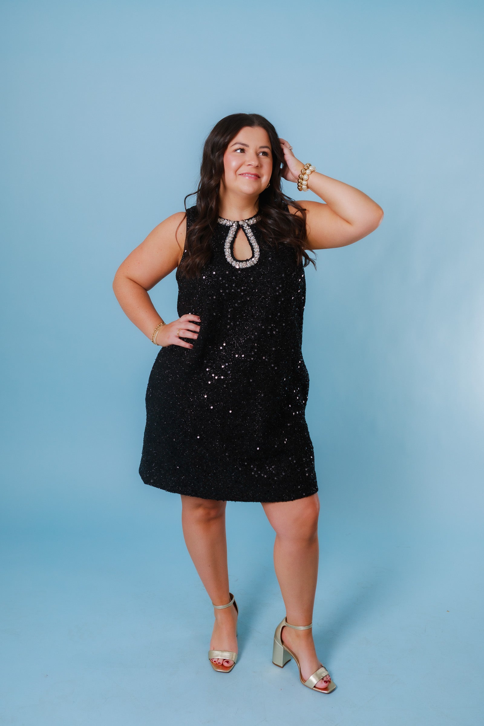 The Elegant Sparkle Dress