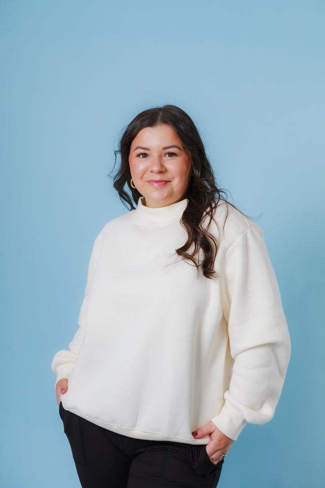 Things Between | Mock Neck Sweater