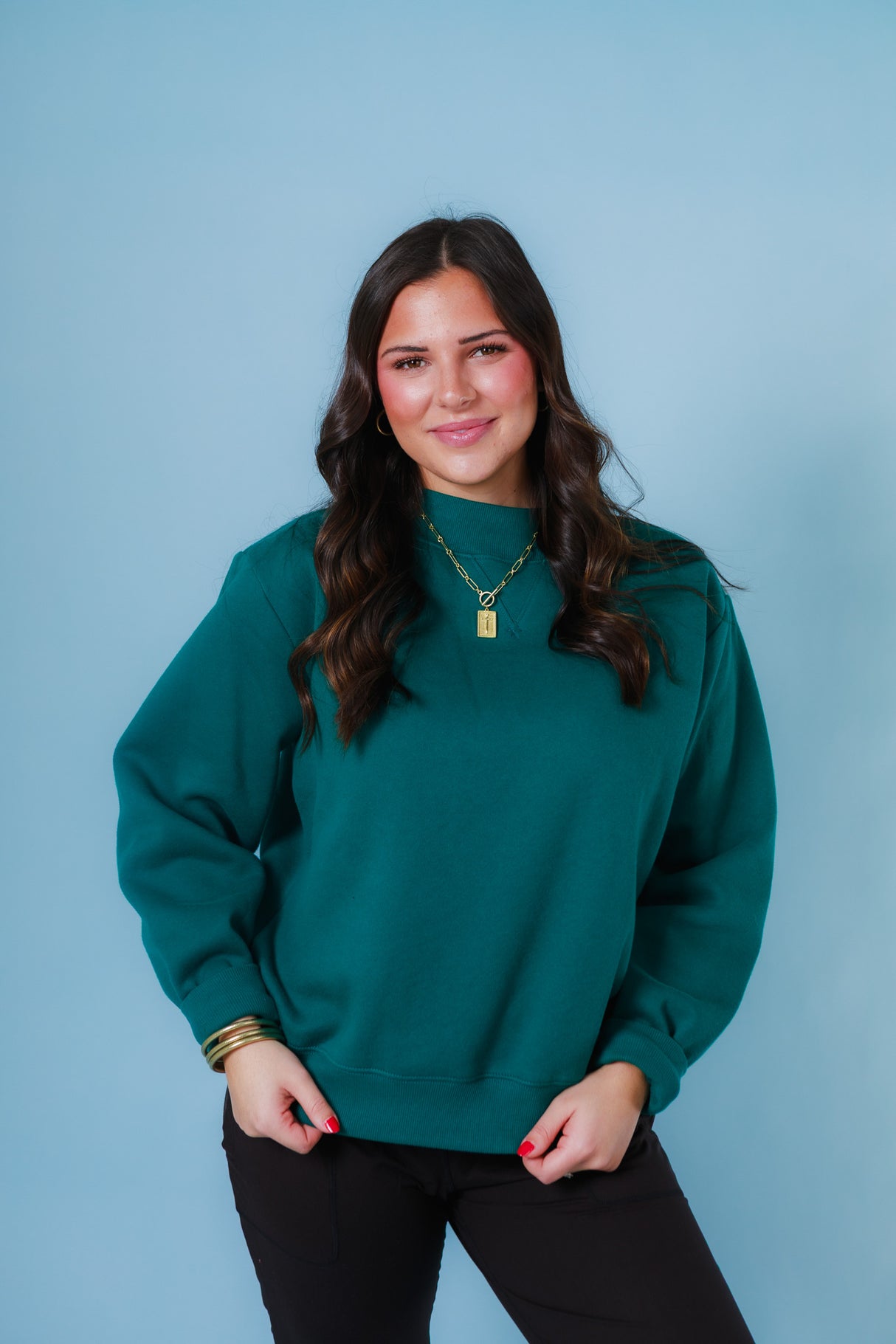 Things Between | Mock Neck Sweater