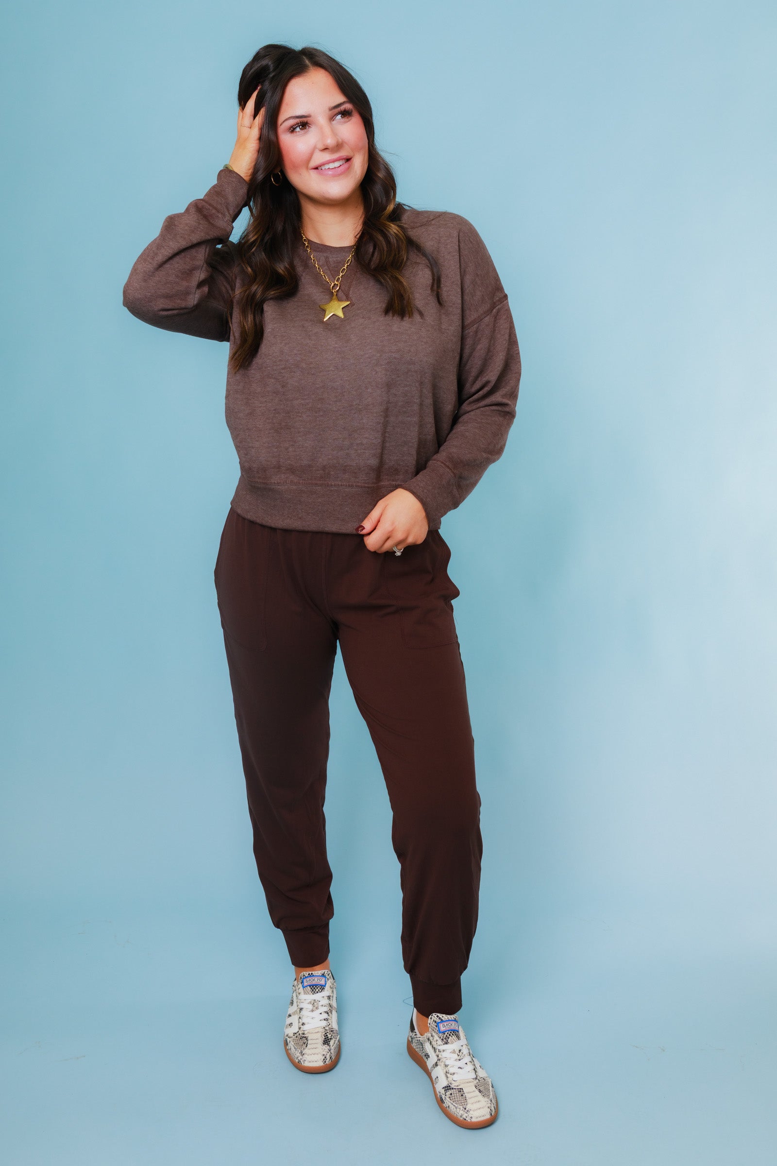 Burned Out Crewneck Sweater