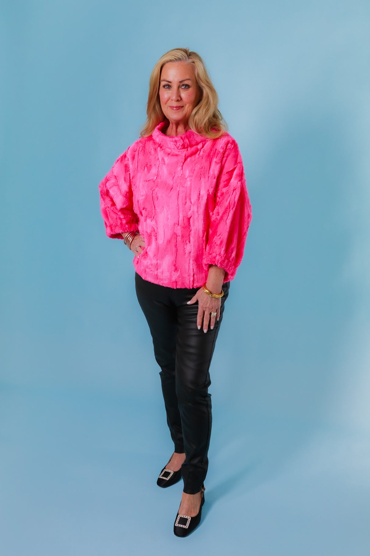 Ivy Jane | Shaggy Fur Popover