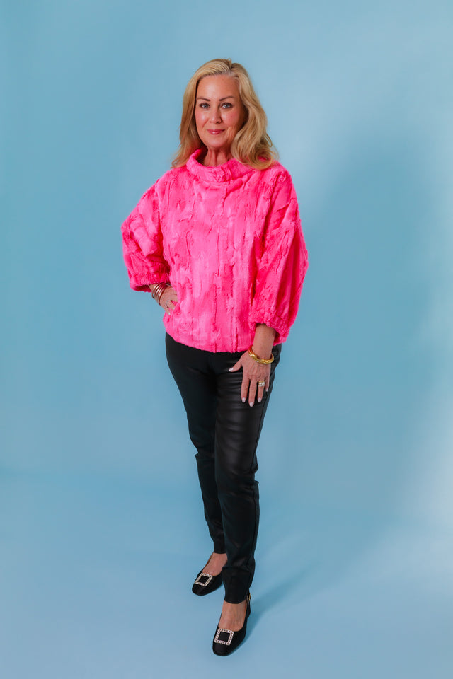 Ivy Jane | Shaggy Fur Popover