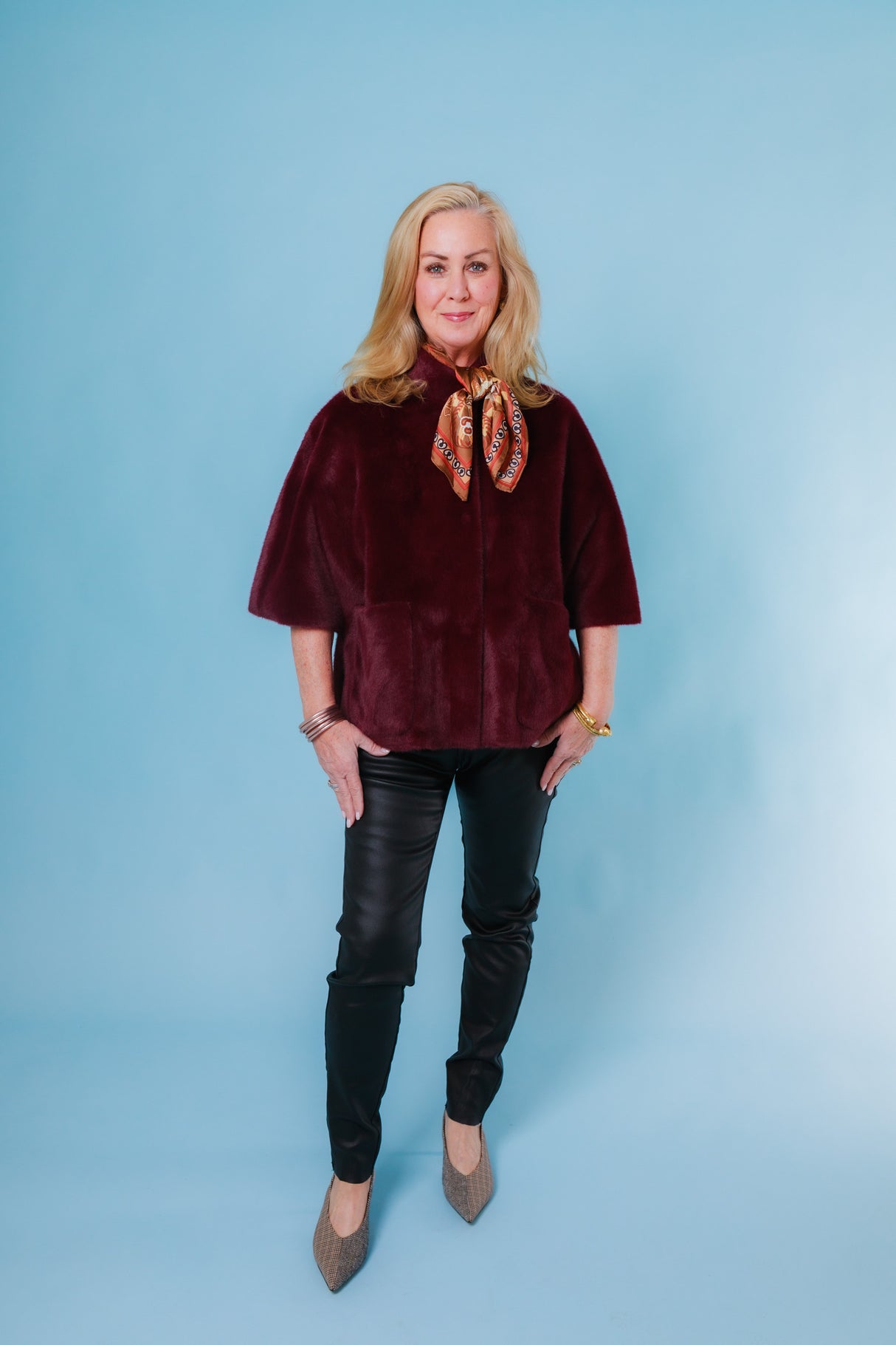 Ivy Jane | Faux Capelet Jacket