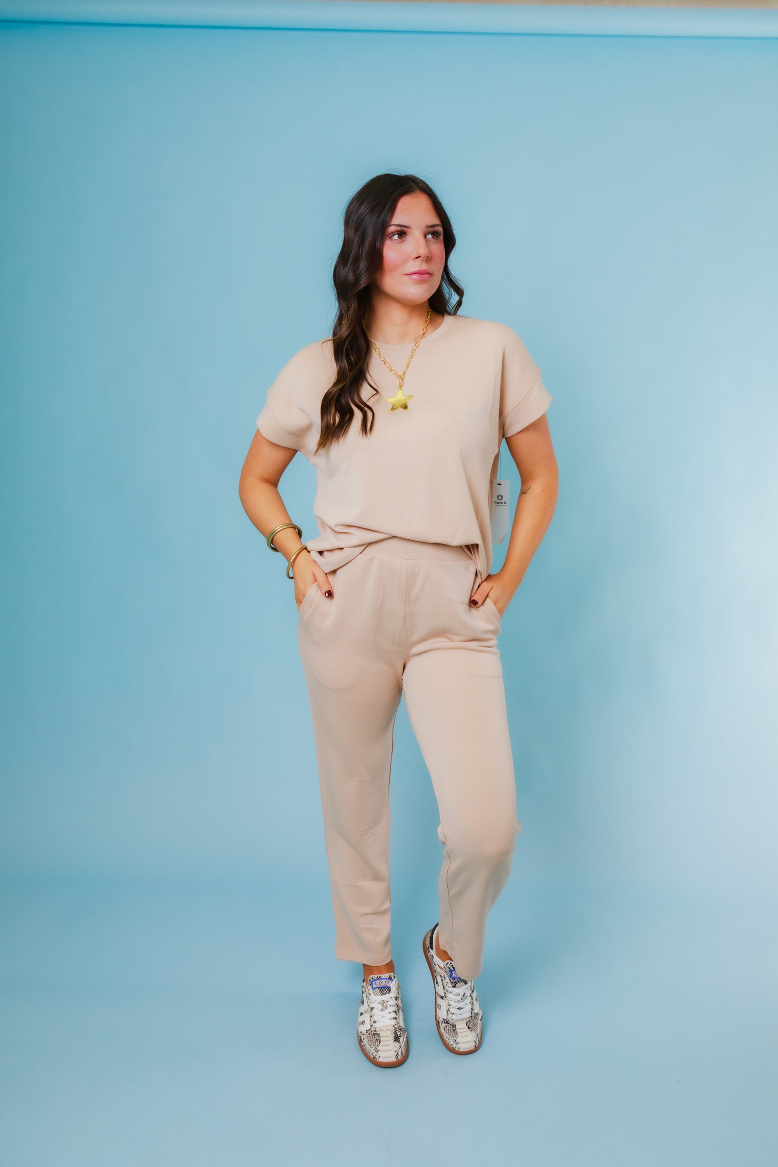 Laguna Soft Drape Cropped Pants