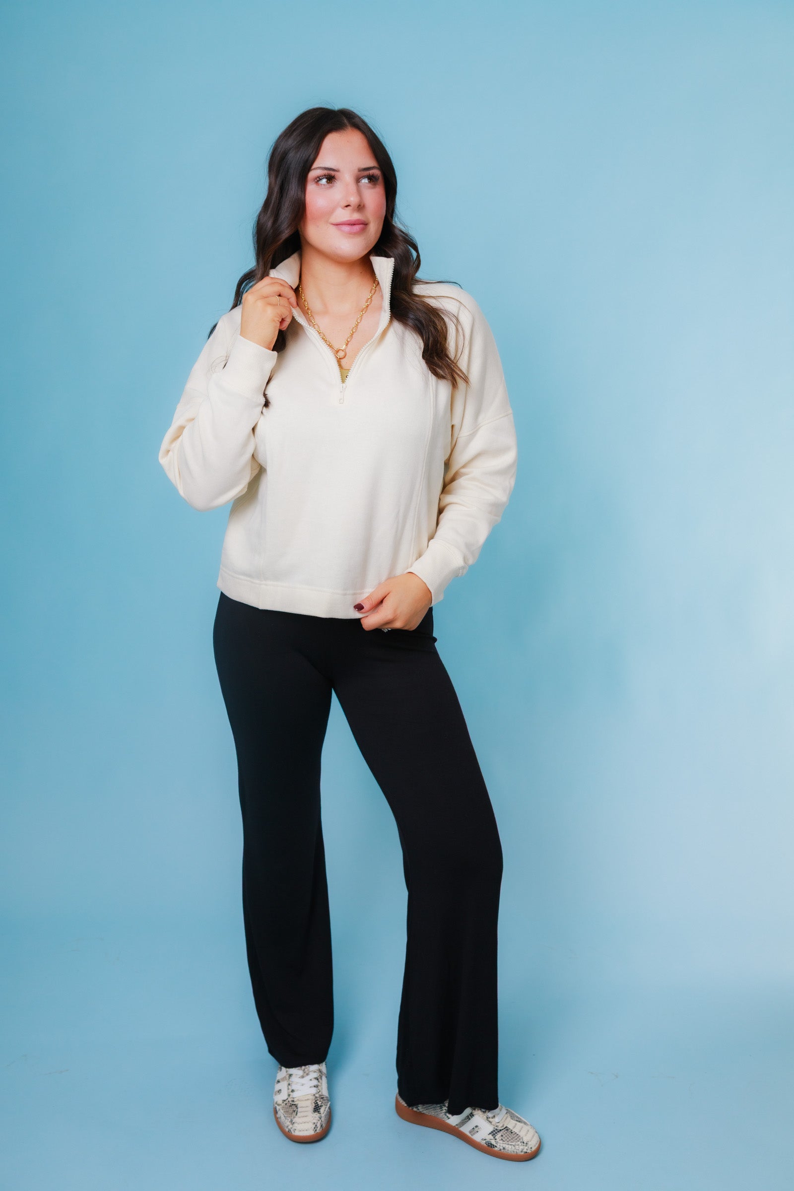 Plush Half-zip Fleece Pullover