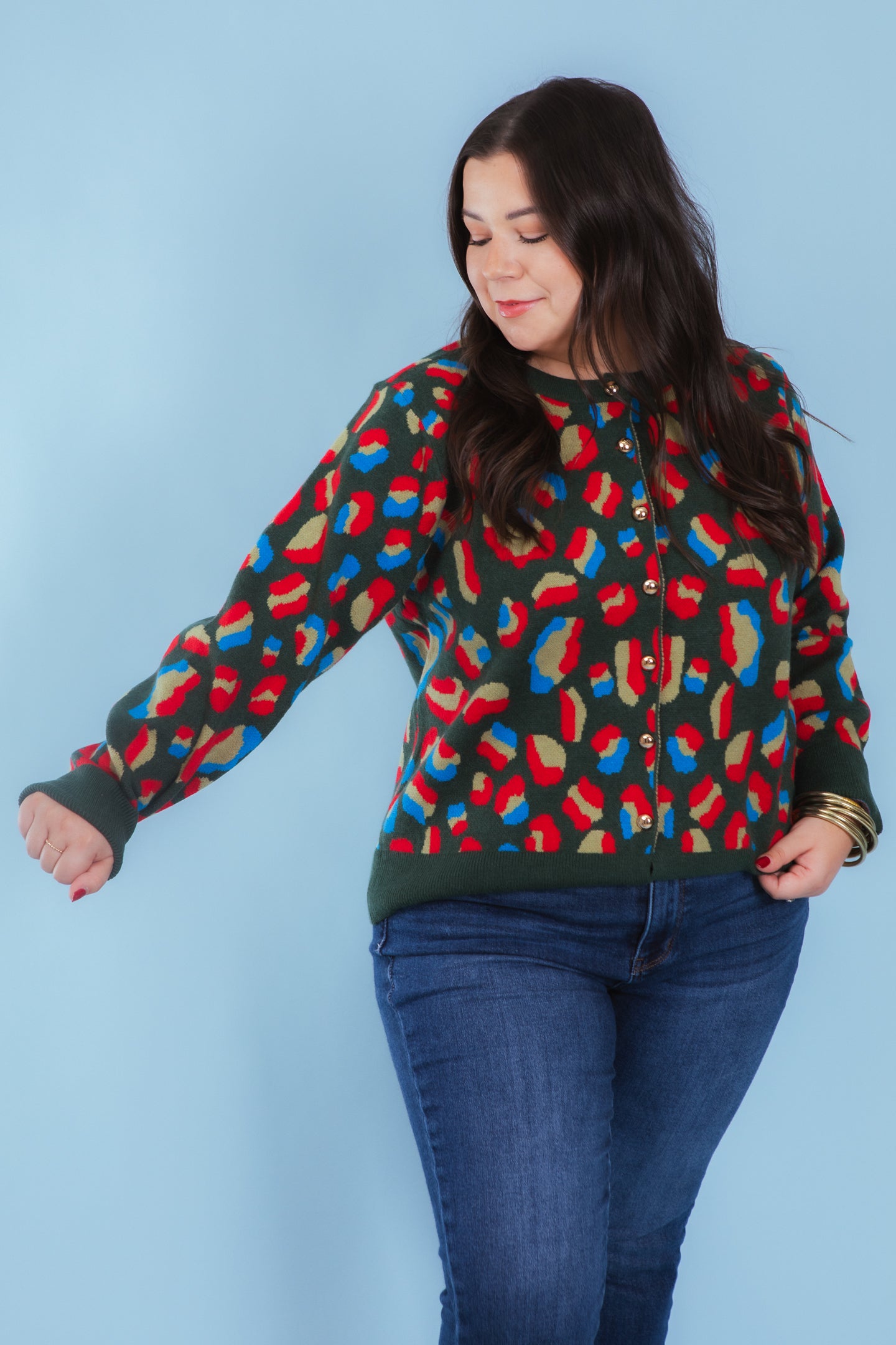 The Savanna Pop Cardigan