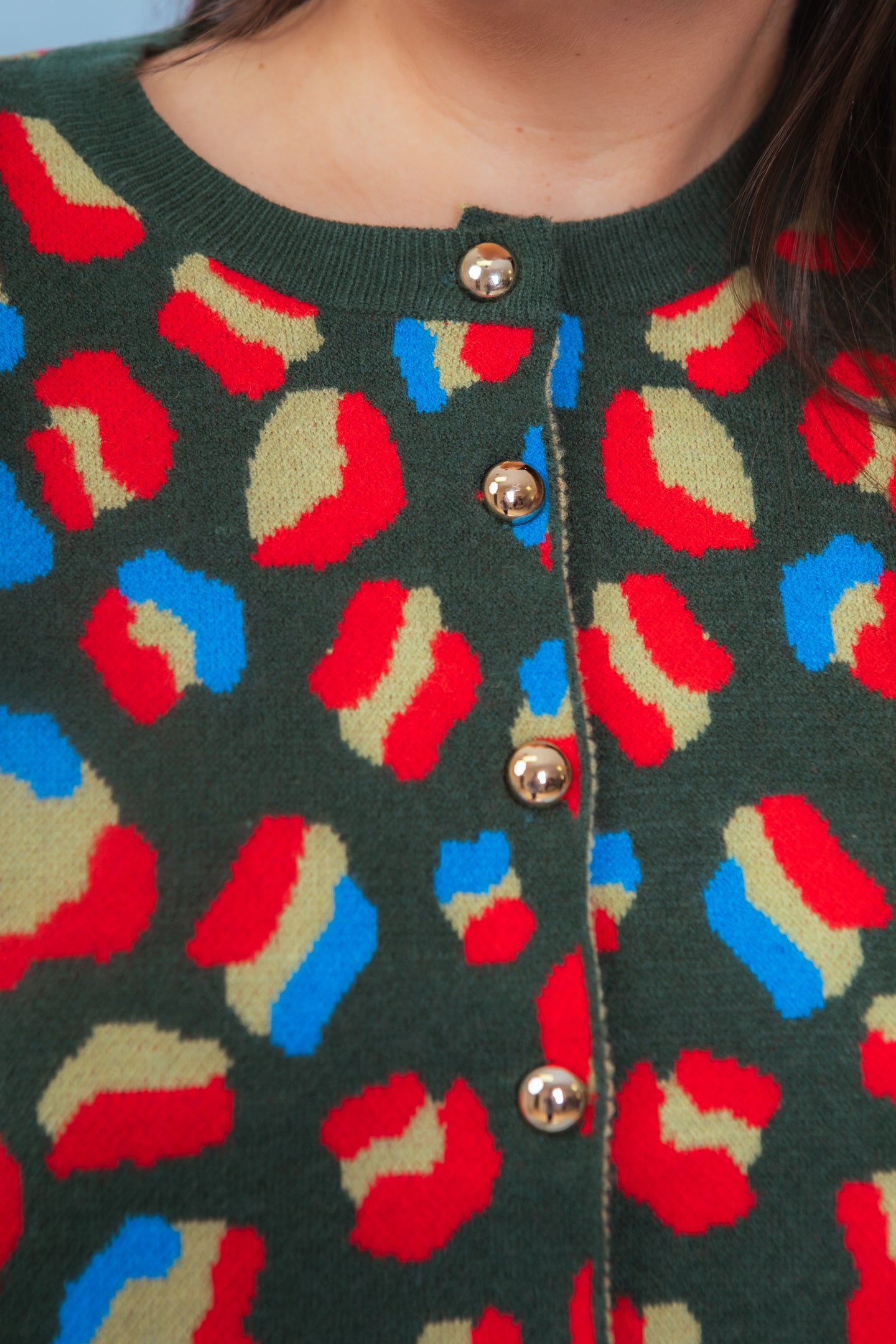 The Savanna Pop Cardigan