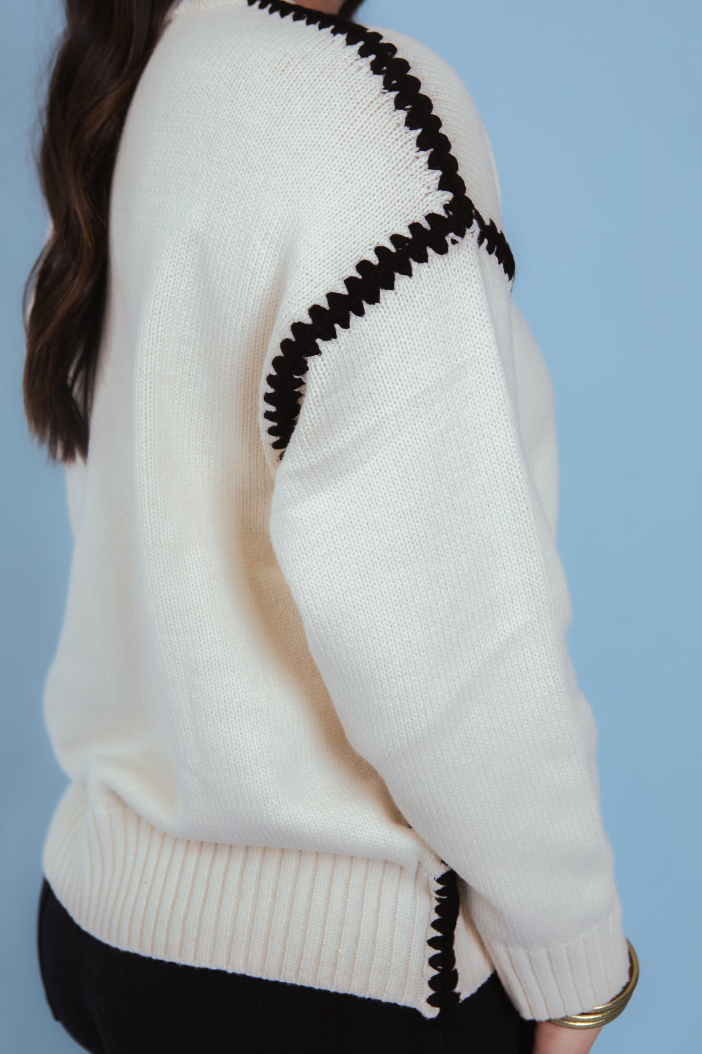 The Stitched Sweater