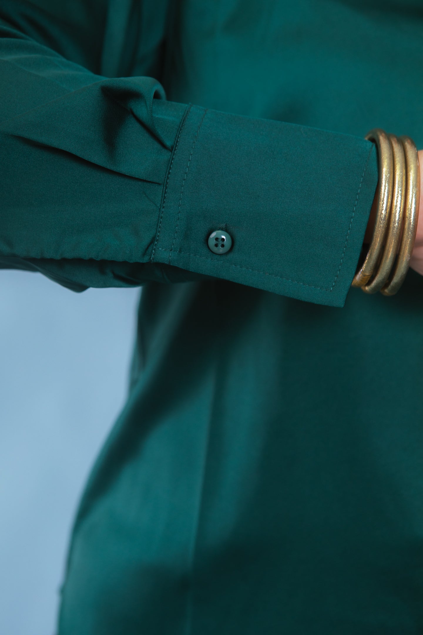 The Satin Button Up Top