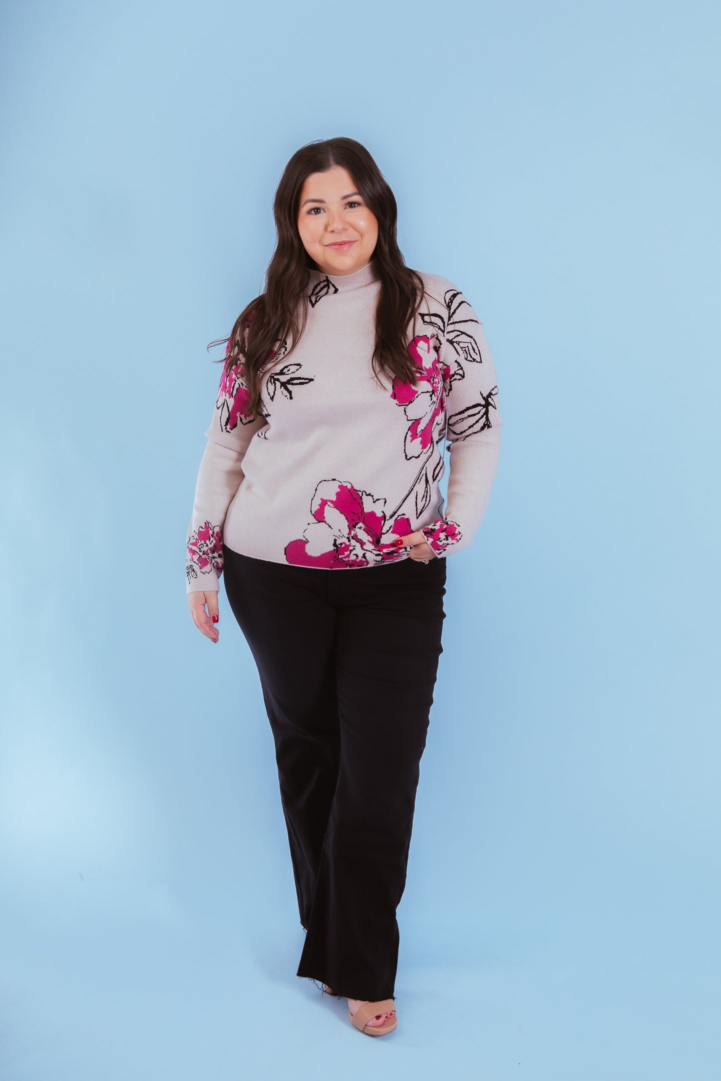 Tribal | Funnel Neck Sweater