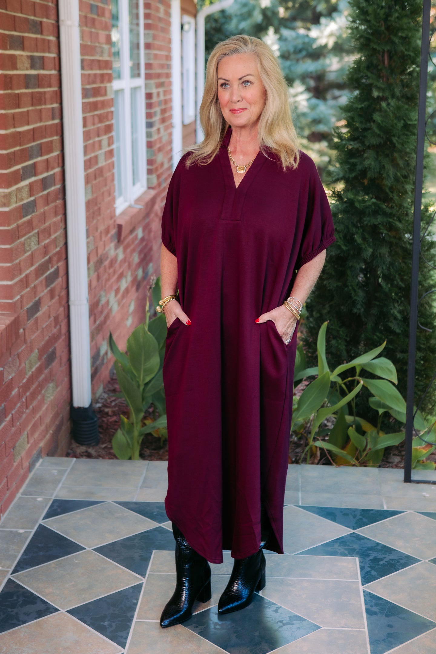 Effortless Charm Midi Dress