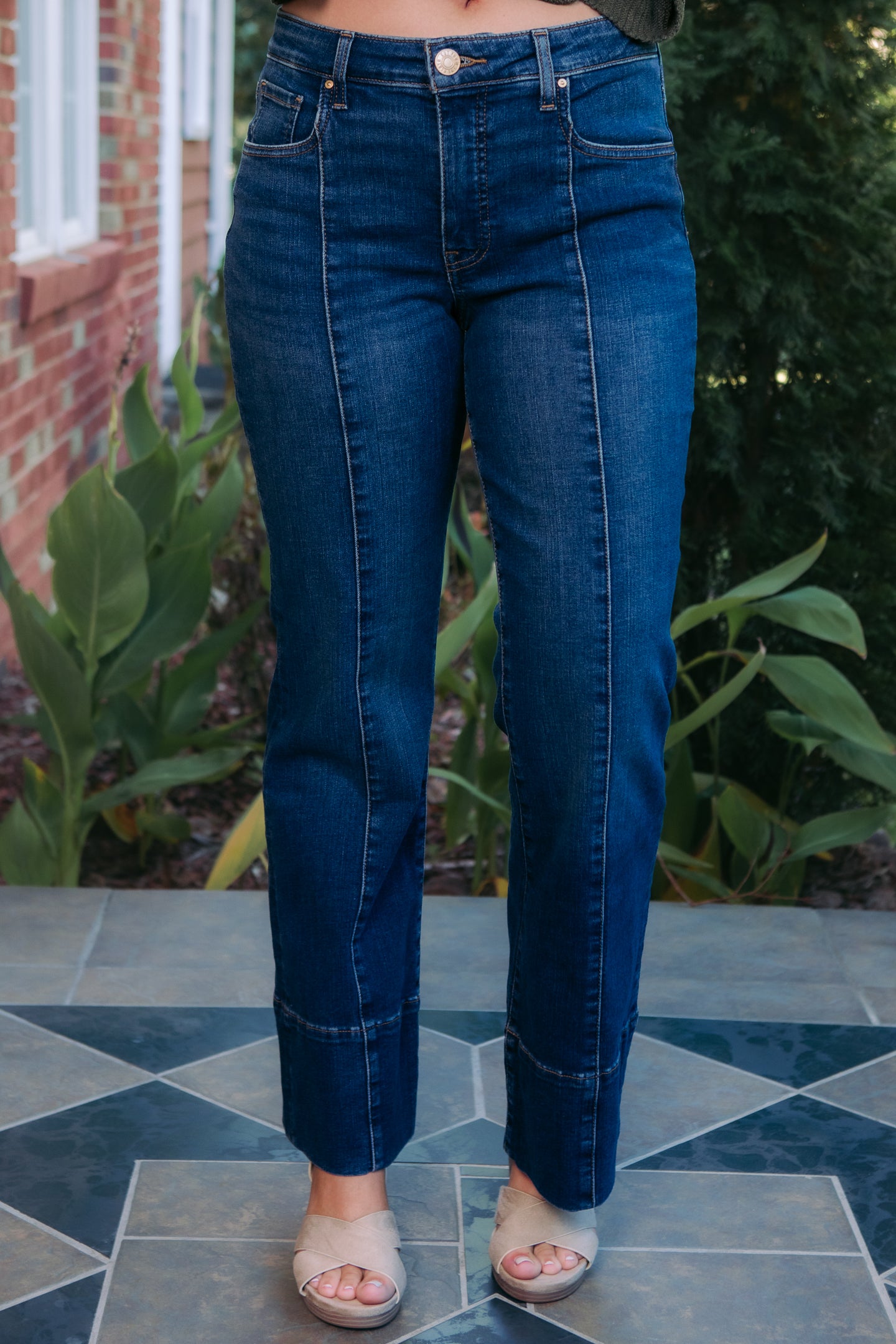 Kut from the Kloth | Kelsey High Rise Ankle Wide Jeans