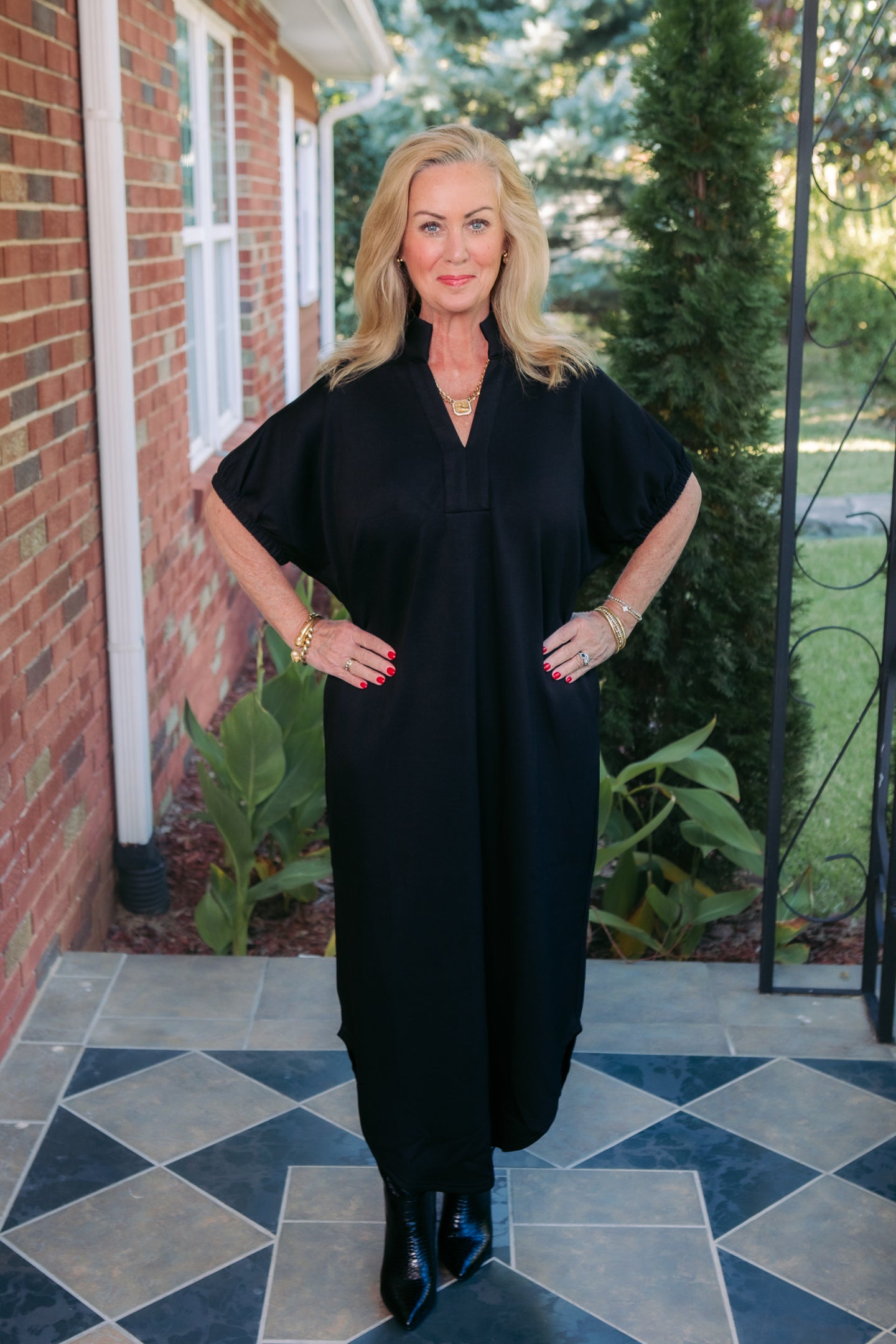 Effortless Charm Midi Dress