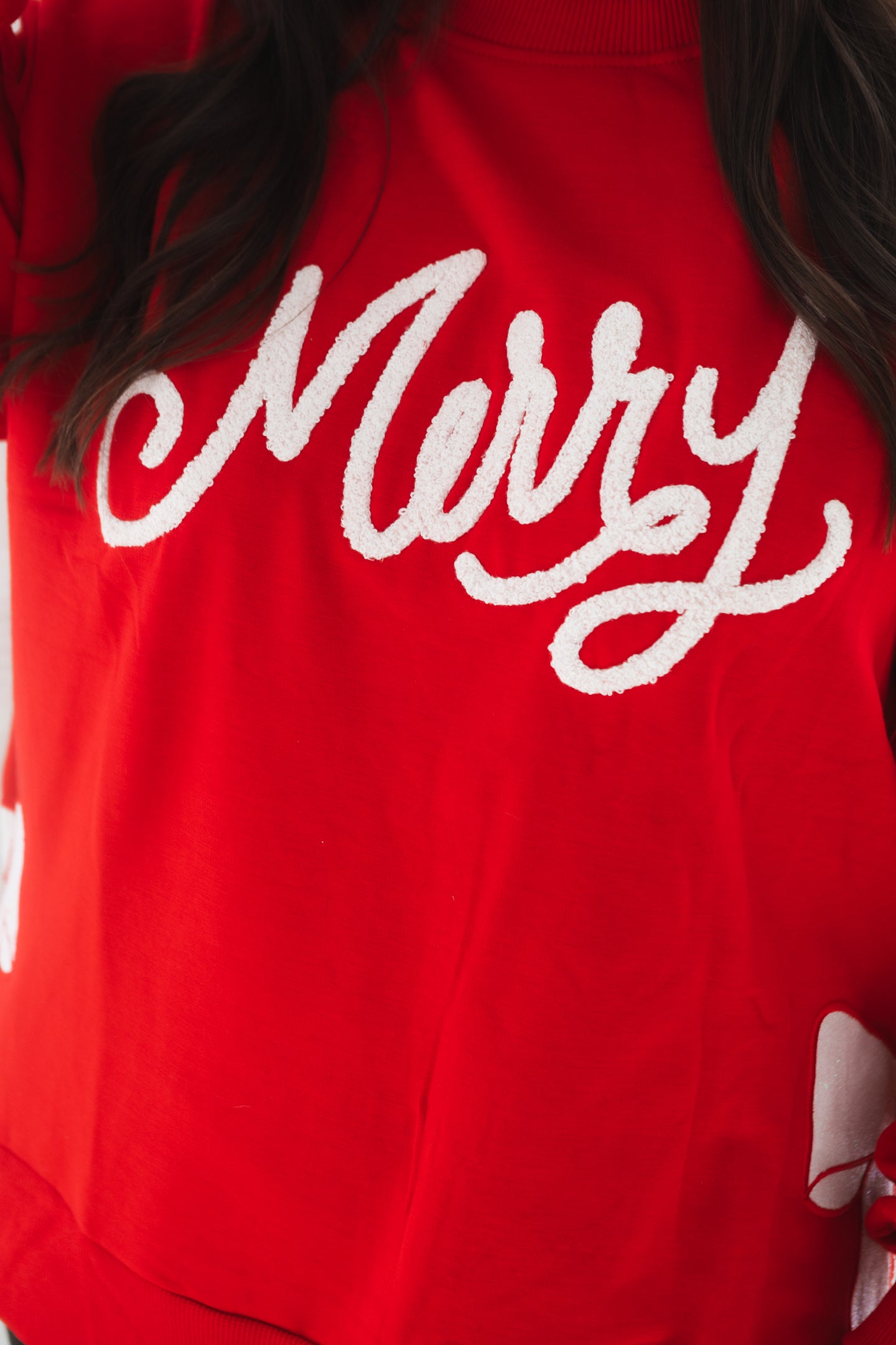 Mary Square | Lakelyn Merry Bow Sweatshirt