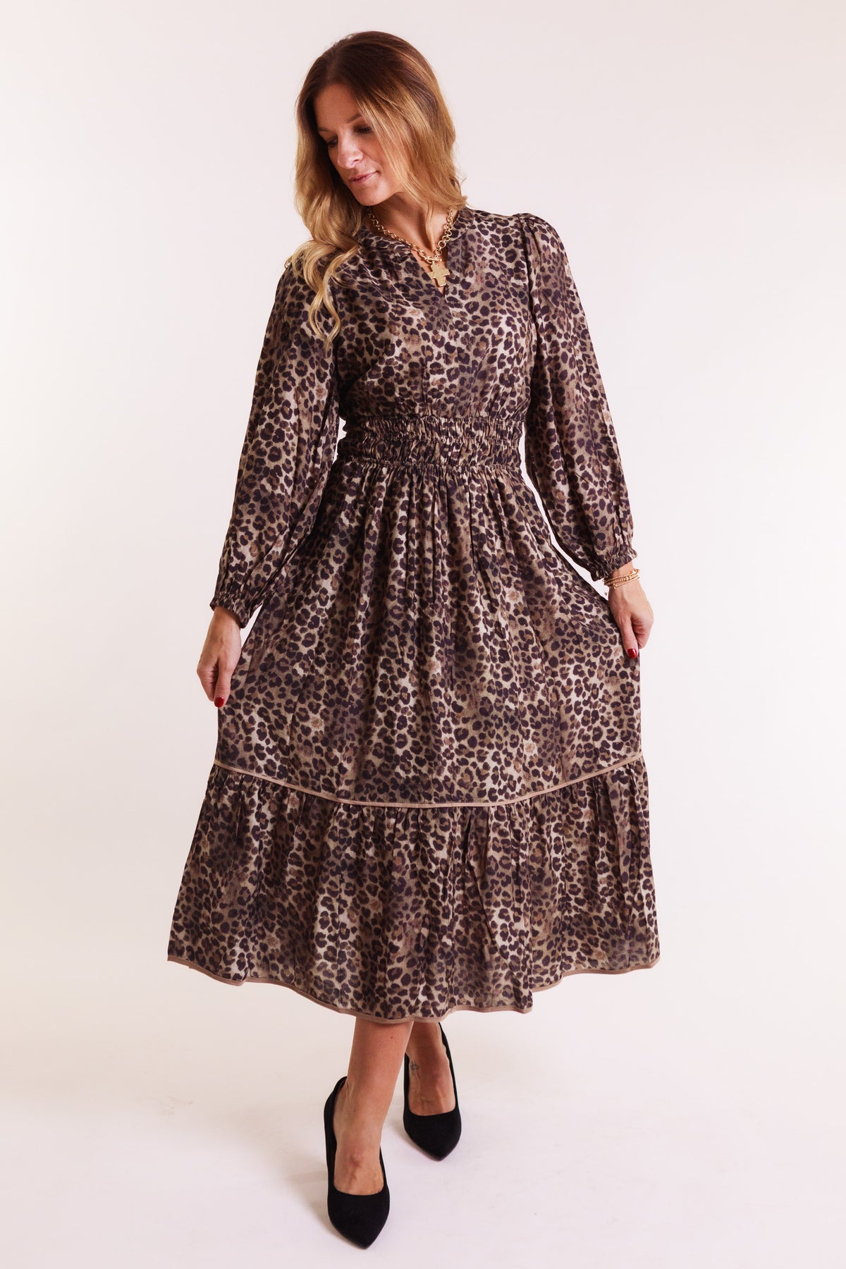 Wildflower Leopard Dress