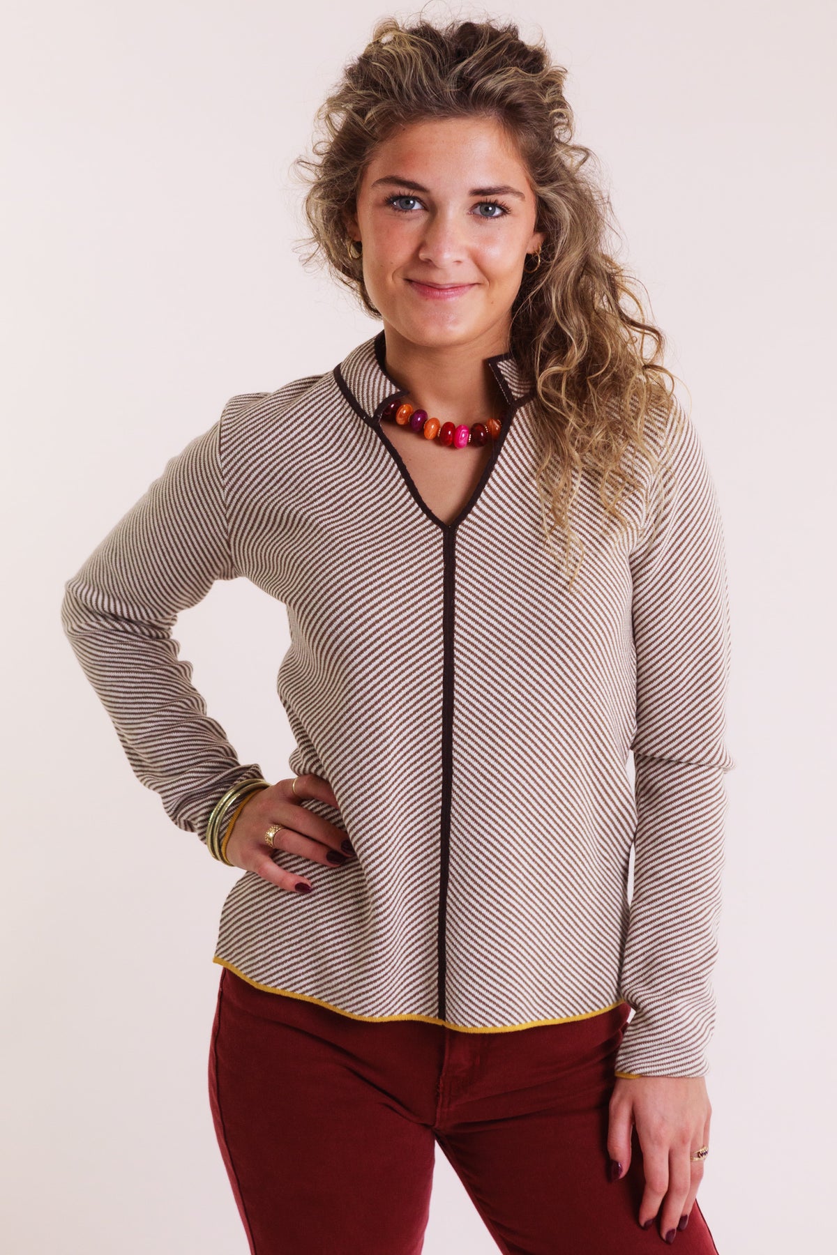 The Nina Stripe Sweater