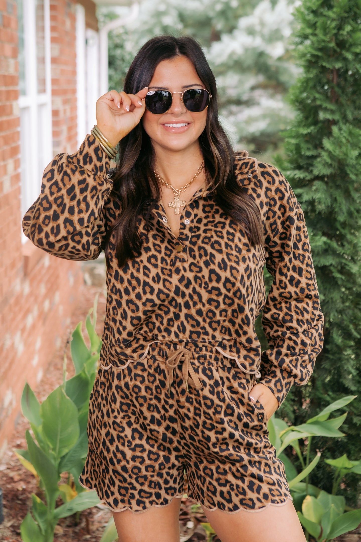 Wild Edge Leopard Scallop Set