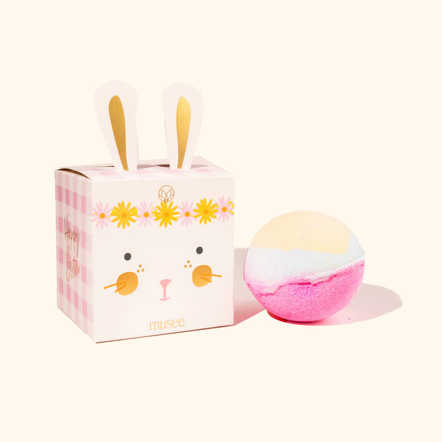Musee | Pink Bunny Boxed Bath Balm