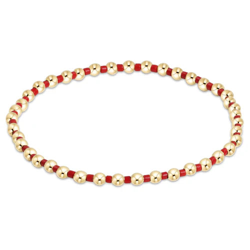 Enewton | Hope Grateful Bracelet - Bright Red