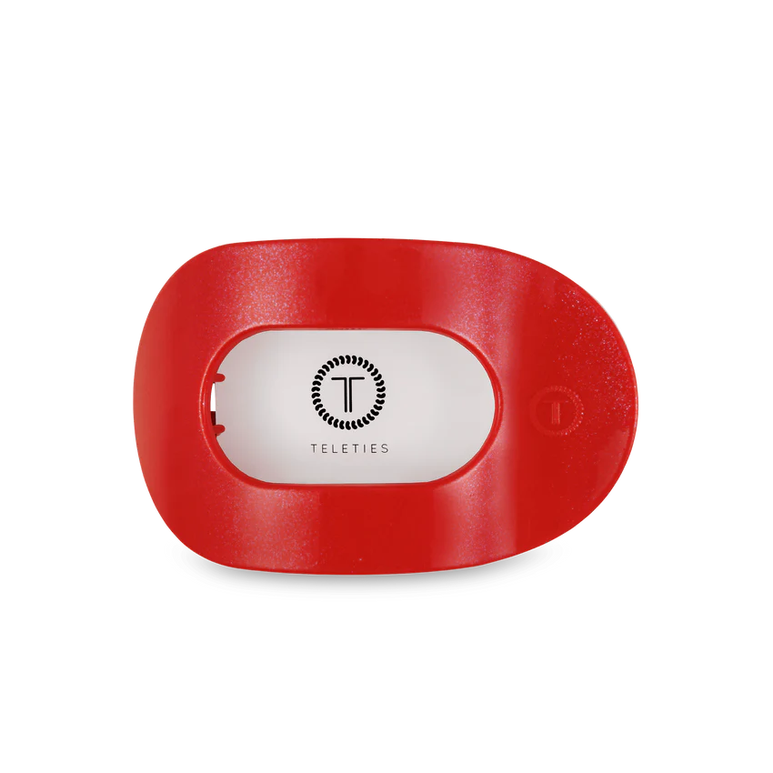 Teleties | Rudolph Red Medium Flat Round Clip