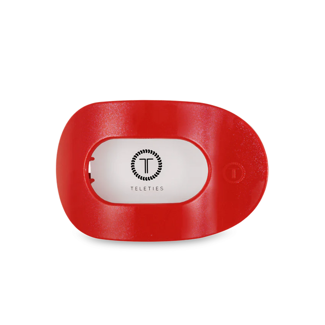 Teleties | Rudolph Red Medium Flat Round Clip
