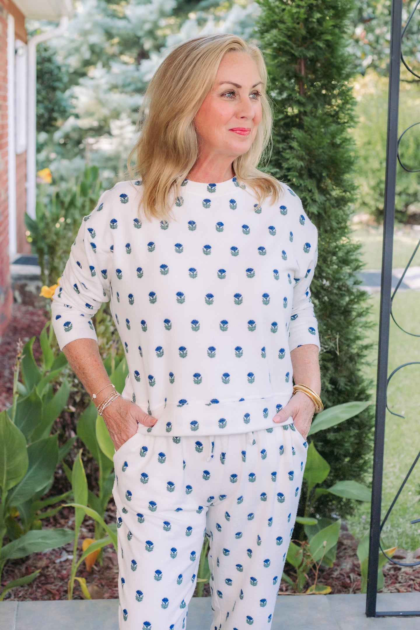 Mary Square | Sophie Pant Set