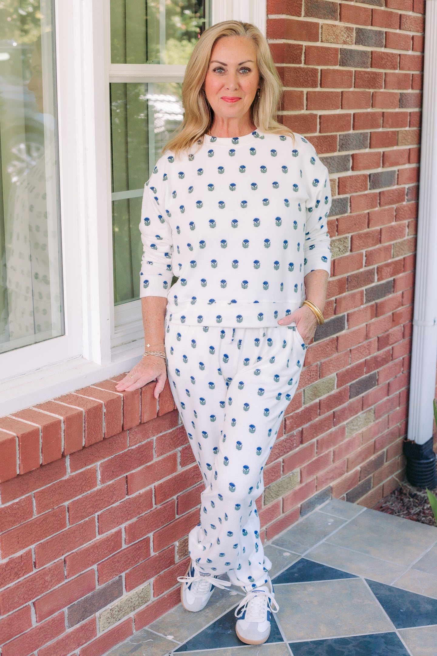 Mary Square | Sophie Pant Set