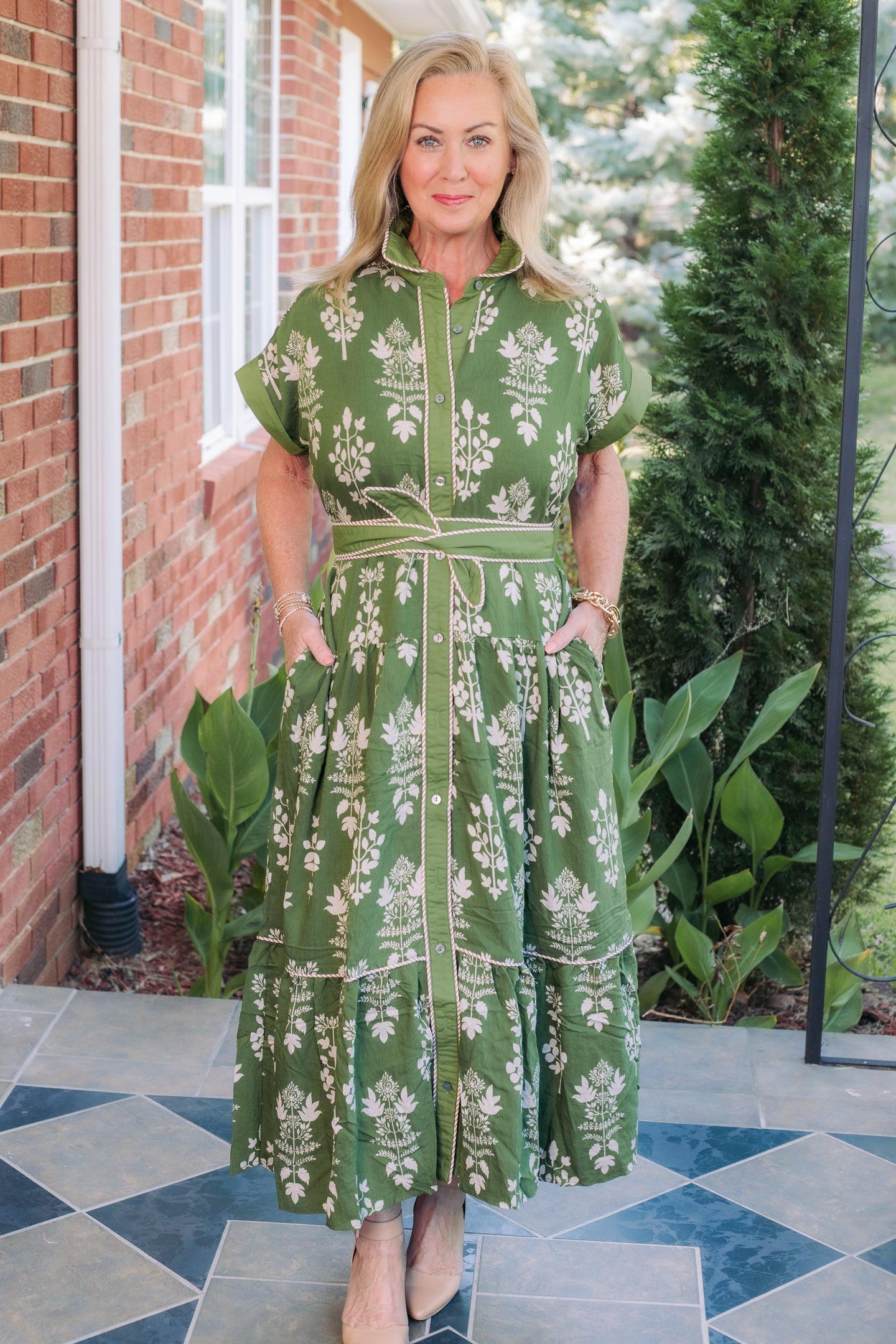 The Botanical Midi Dress