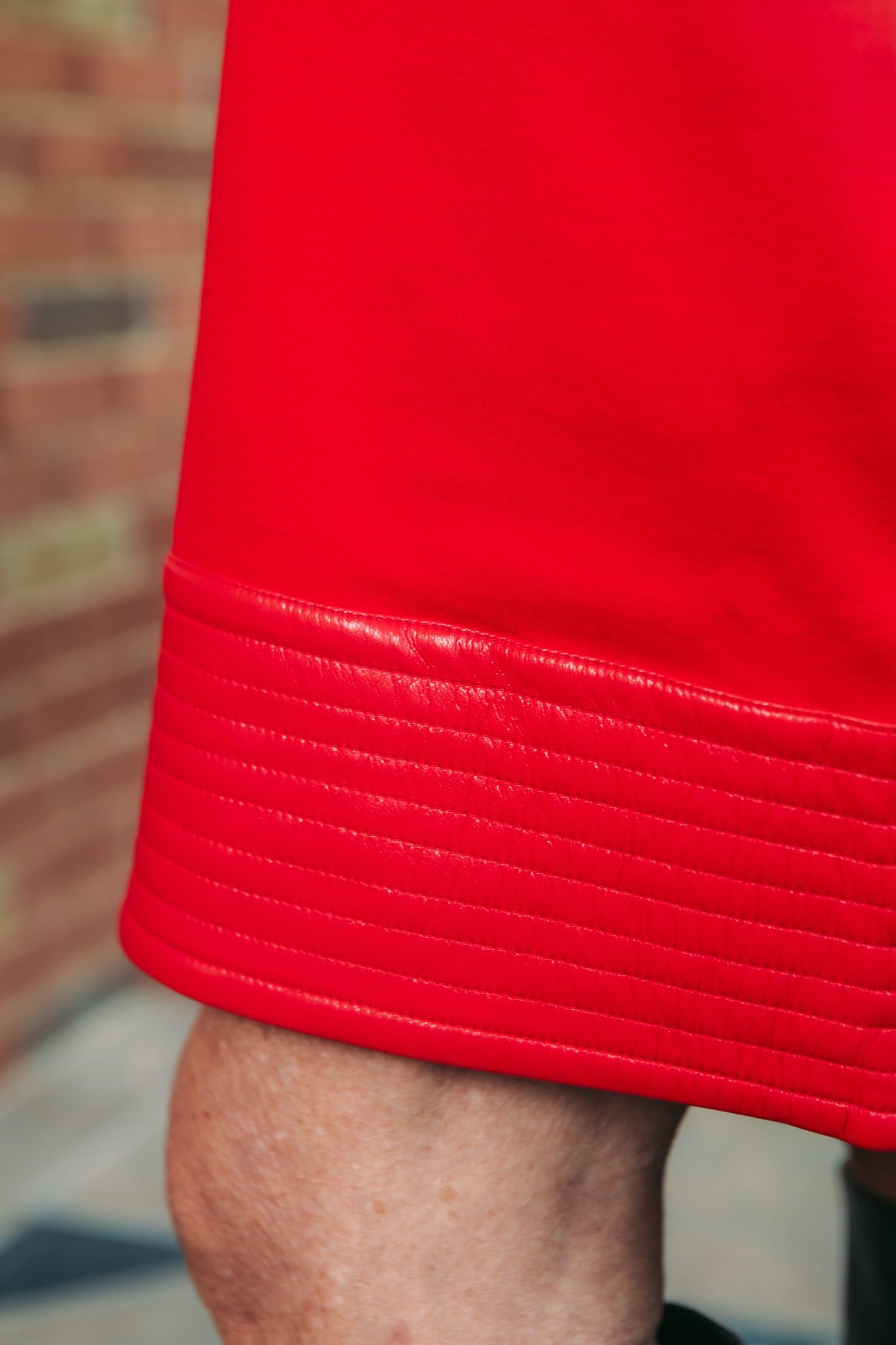 Emily McCarthy | Hampton Mini in High Risk Red