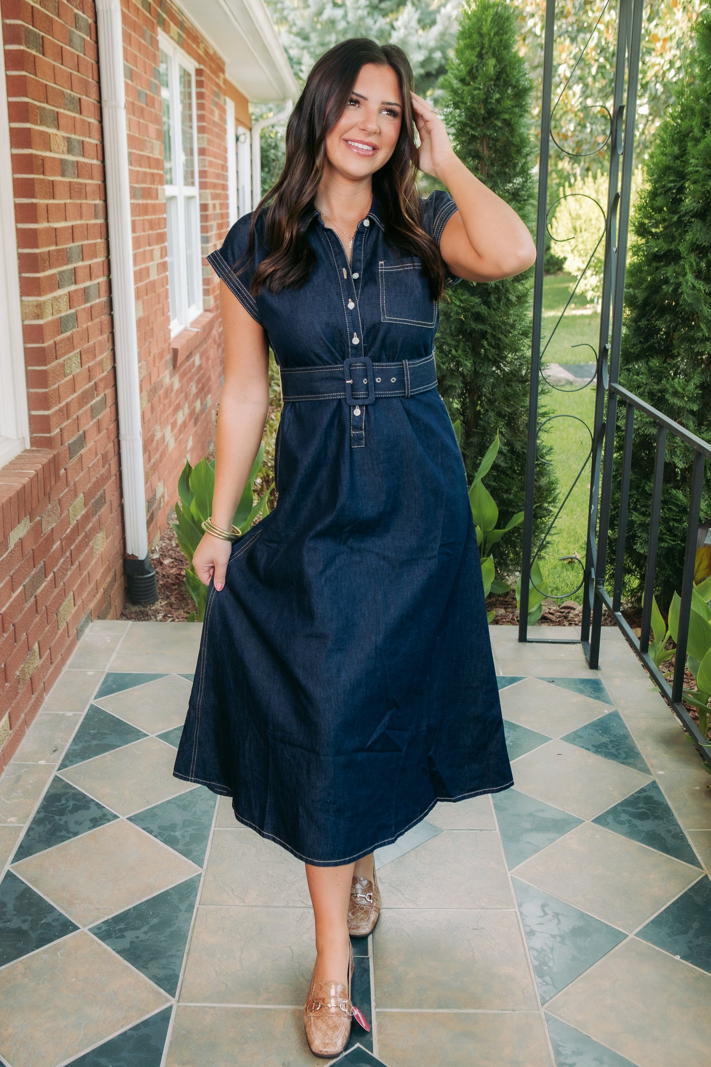 Spartina | Libbie Denim Midi Dress