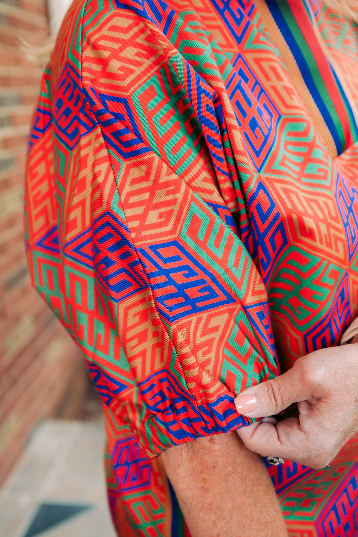Emily McCarthy | Poppy Caftan in Vintage Monogram