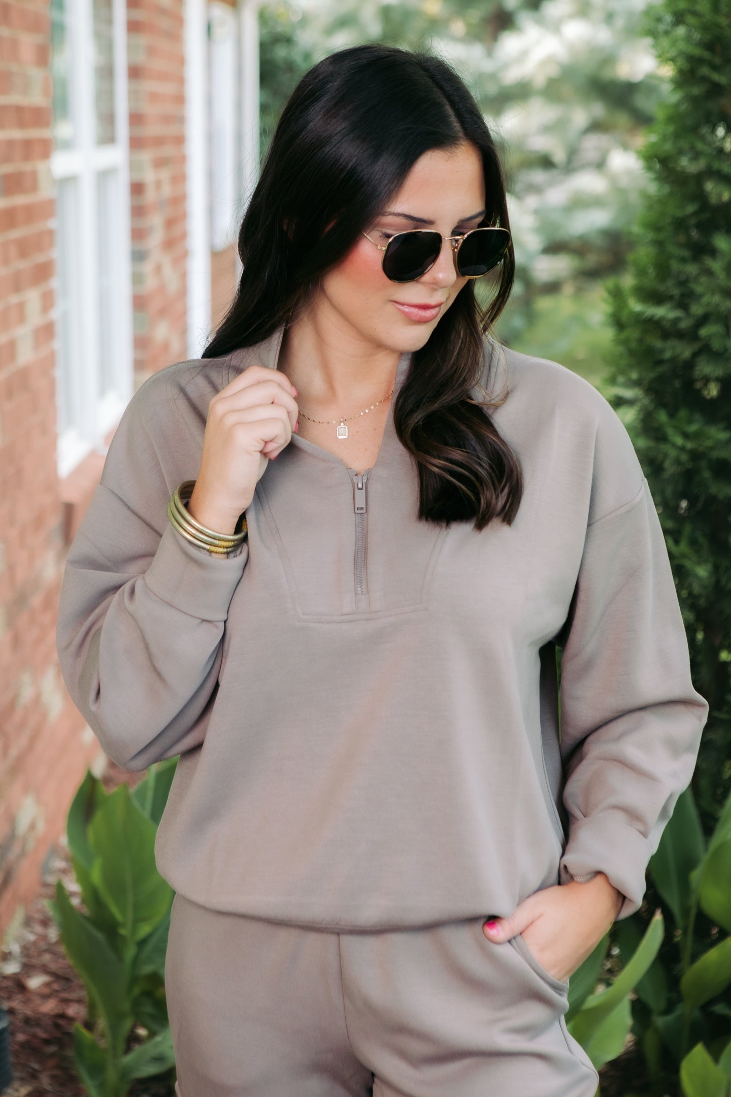 The Luxe Half Zip Jacket