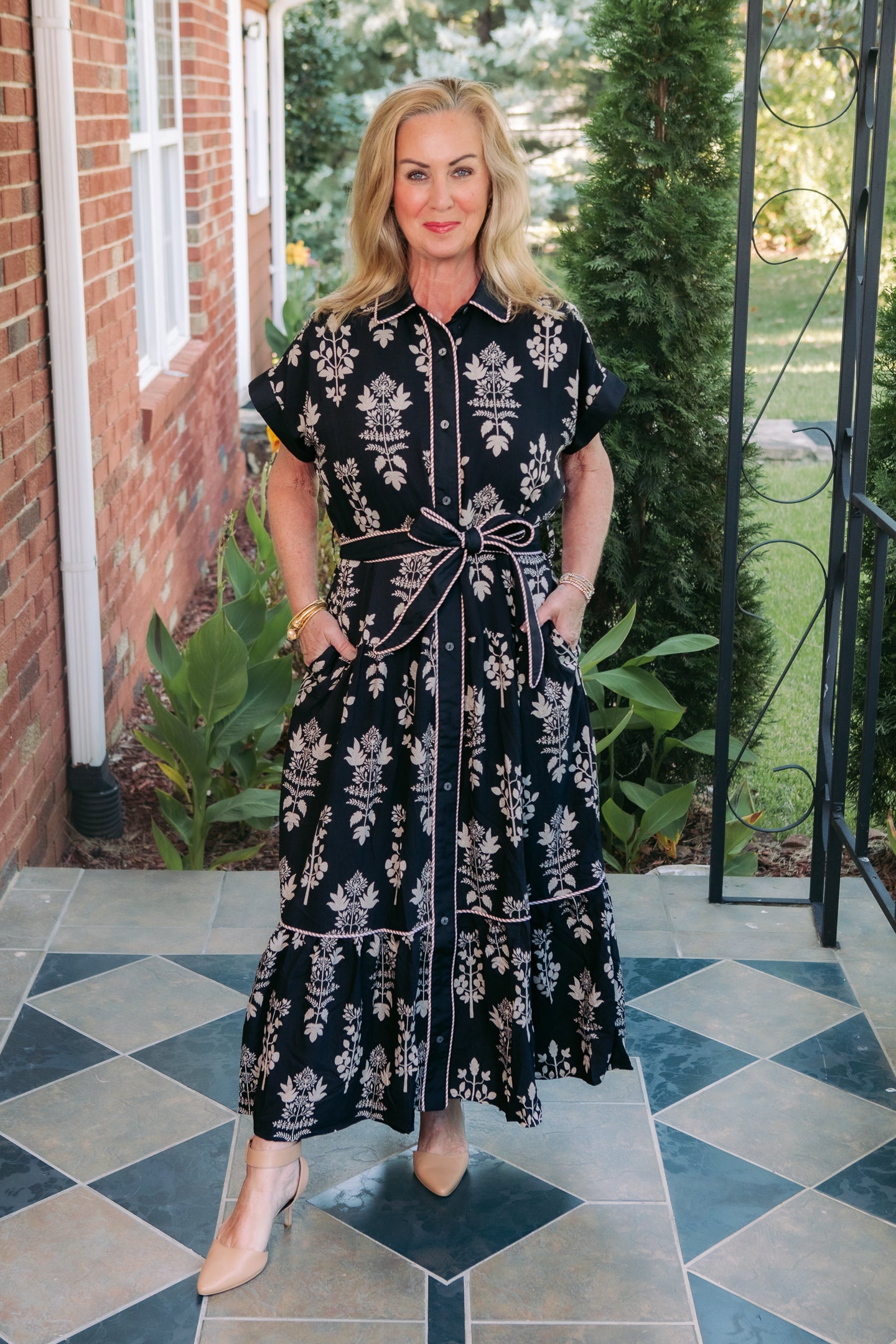 The Botanical Midi Dress