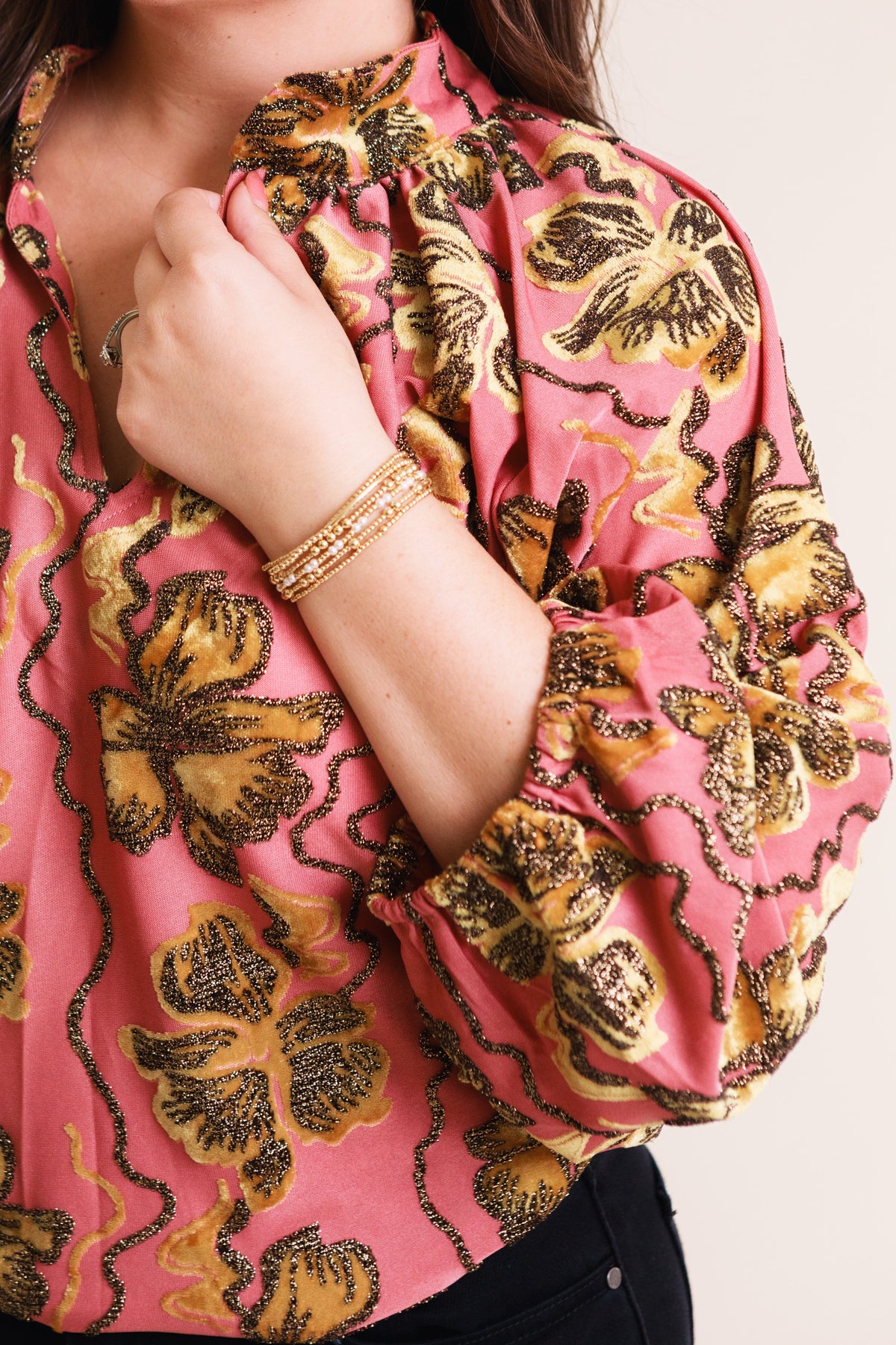 Floral Golden Hour Top